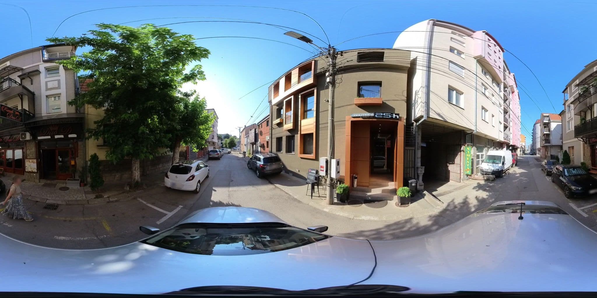 Street view near Boutique 25H, Niš — © brackone (CC BY-SA · Mapillary)