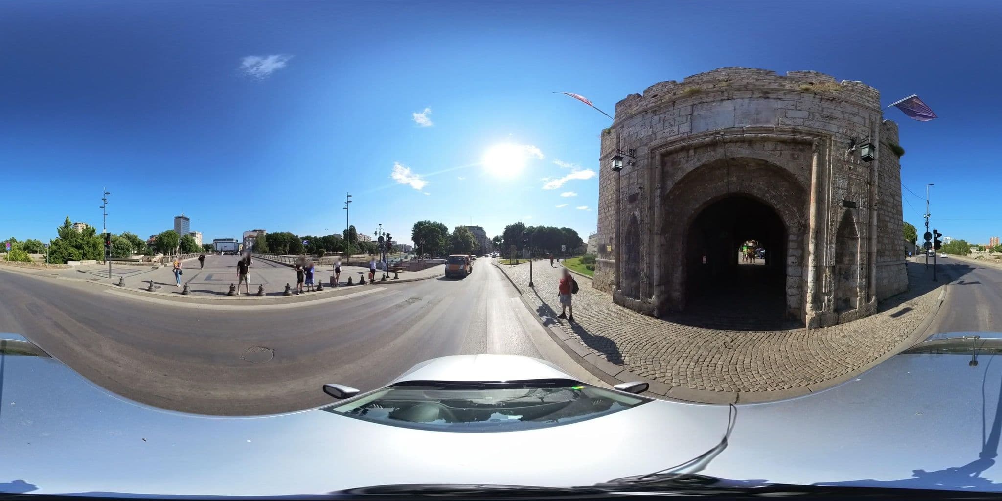 Street view near DownTown, Niš — © brackone (CC BY-SA · Mapillary)