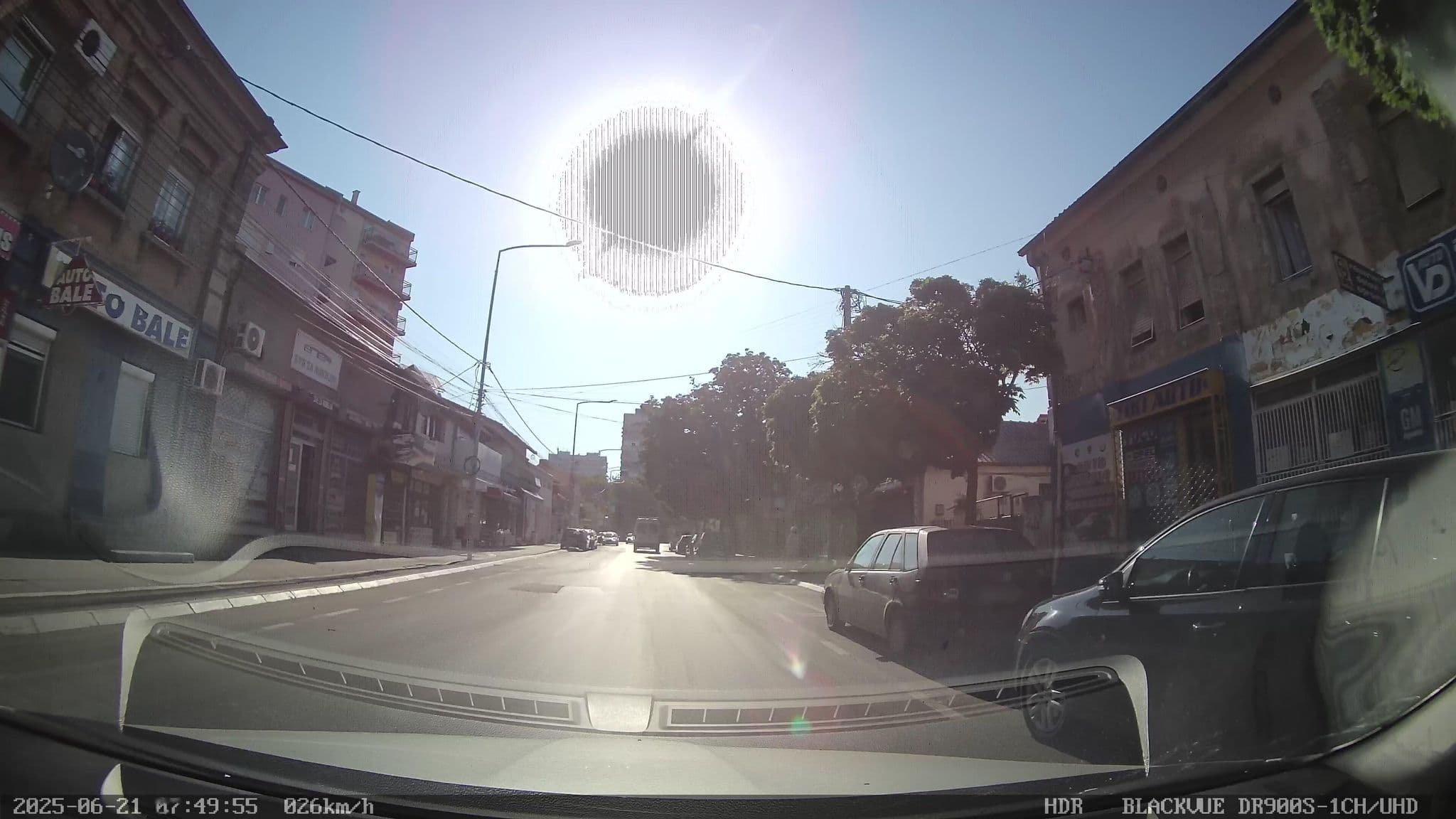 Street view near Laguna Lux Guest House, Niš — © brackone (CC BY-SA · Mapillary)