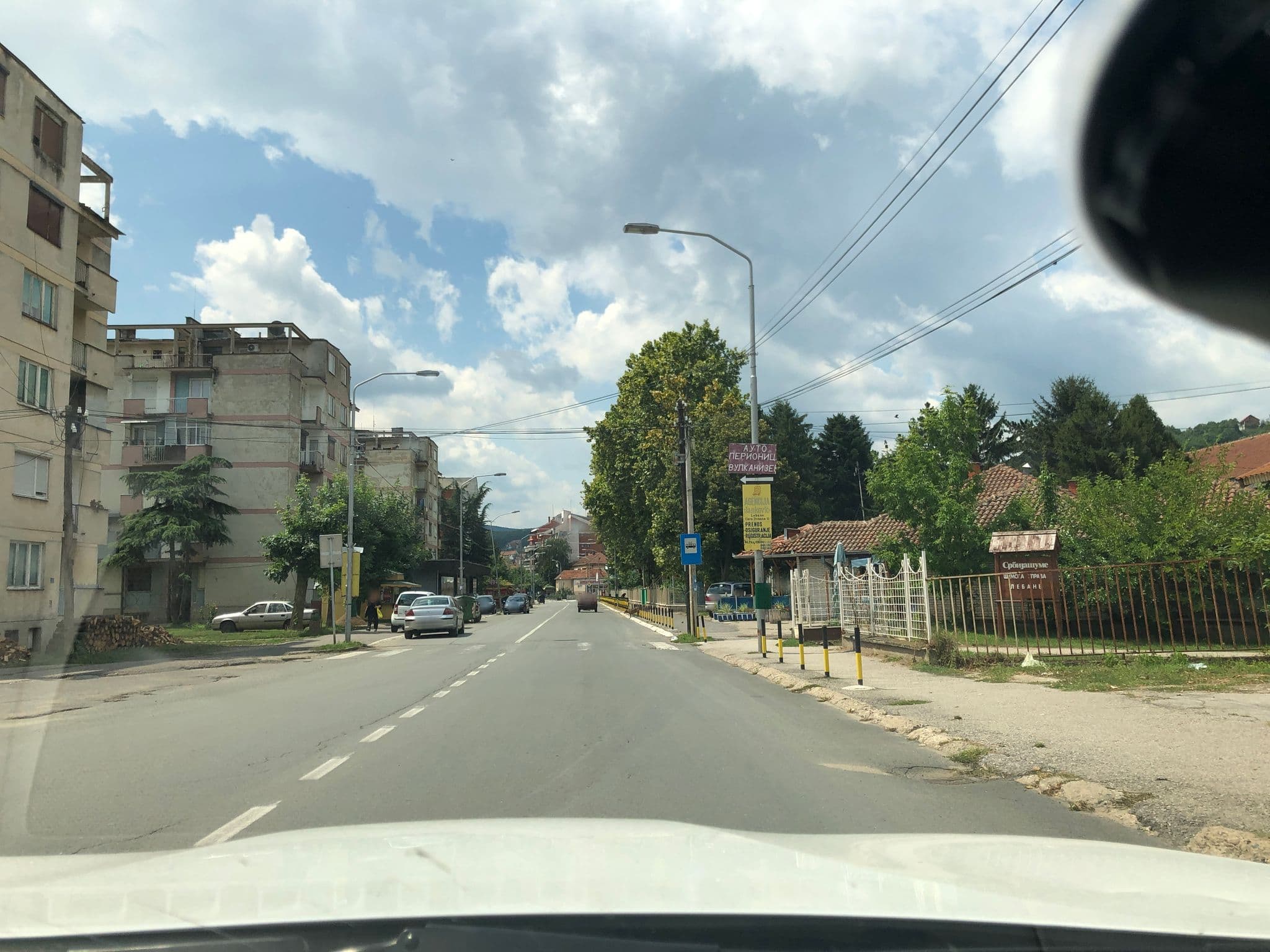 Street view near Hotel Justinijana, Leskovac — © todicn (CC BY-SA · Mapillary)