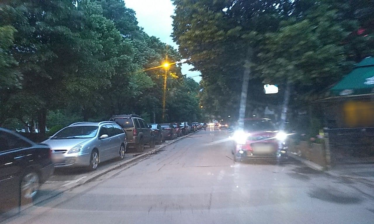Street view near Respect Exclusive Apartments, Niš — © betelgez (CC BY-SA · Mapillary)