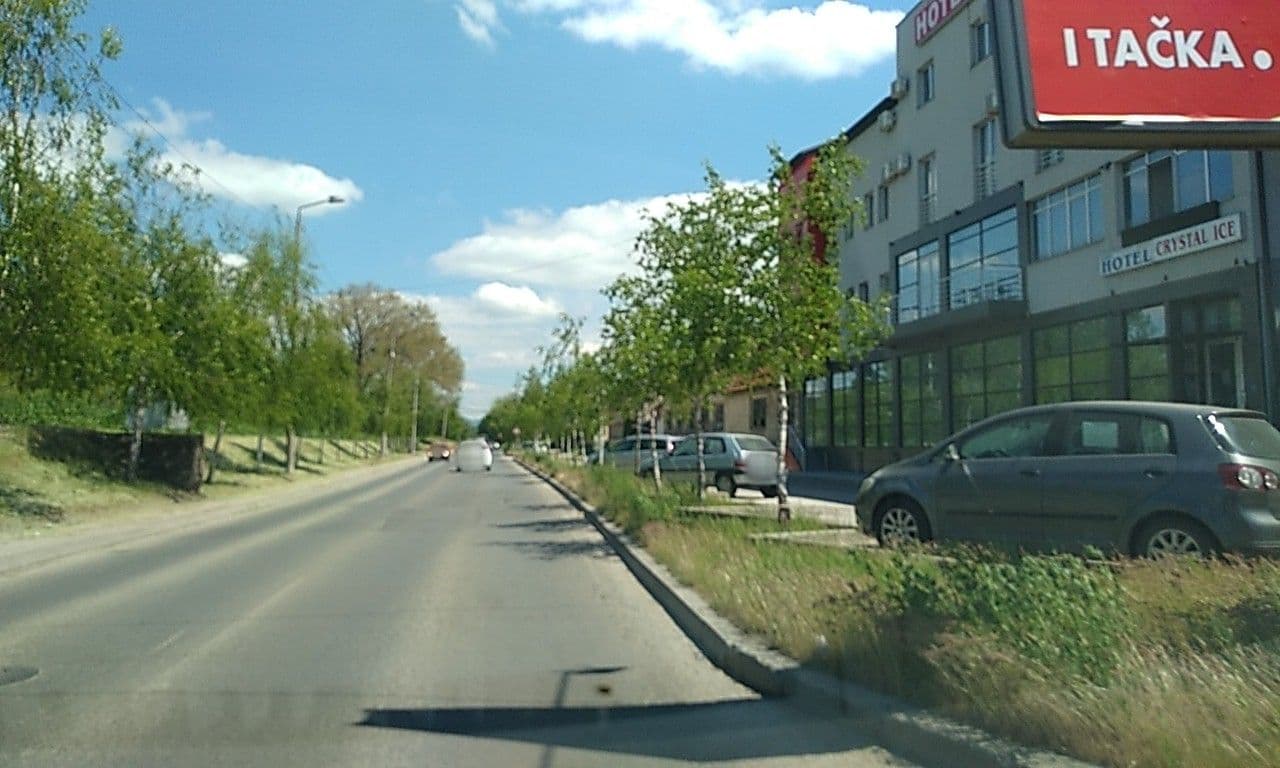 Street view near Crystal Ice, Niš — © betelgez (CC BY-SA · Mapillary)