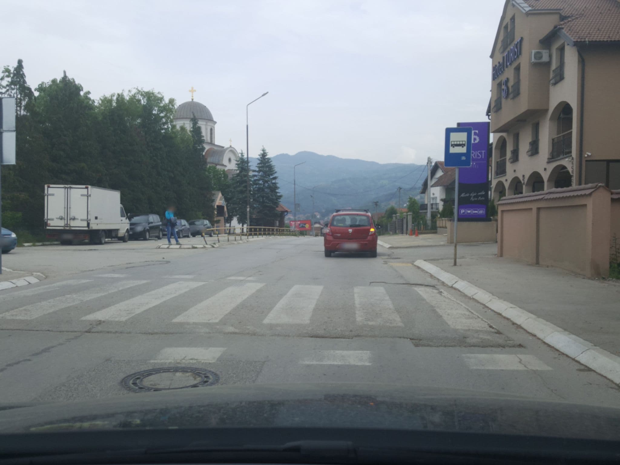 Street view near Hotel Turist, Bajina Bašta — © puky (CC BY-SA · Mapillary)
