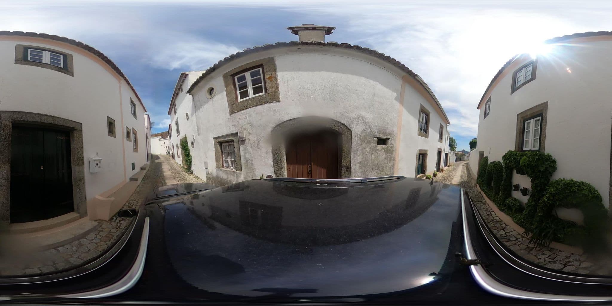 Street view near Pousada de Santa Maria de Marvão, Marvão — © filohipo (CC BY-SA · Mapillary)