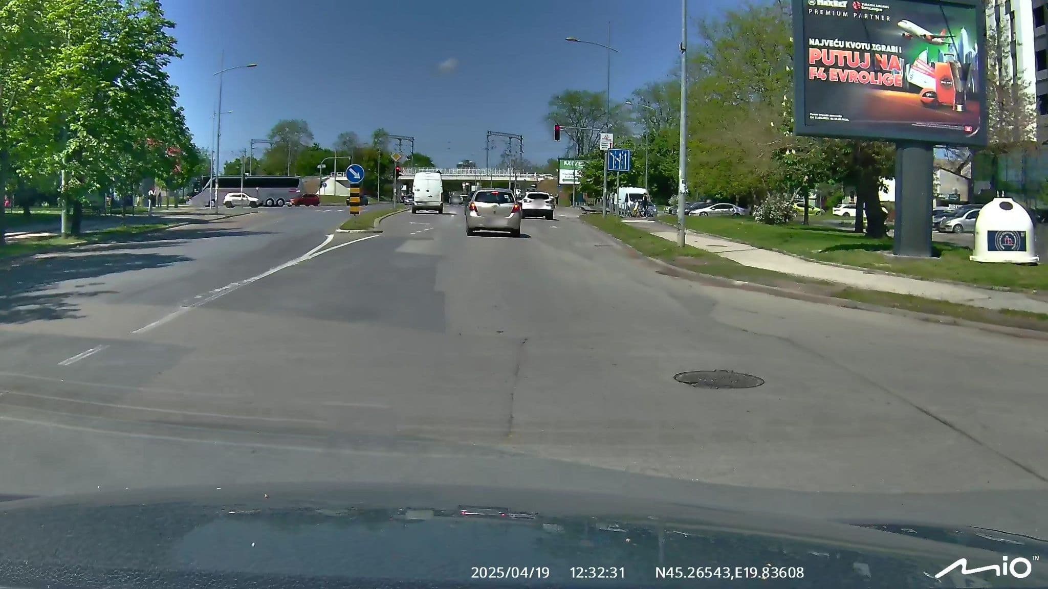 Street view near Bonaca apartmani, Novi Sad — © puky (CC BY-SA · Mapillary)