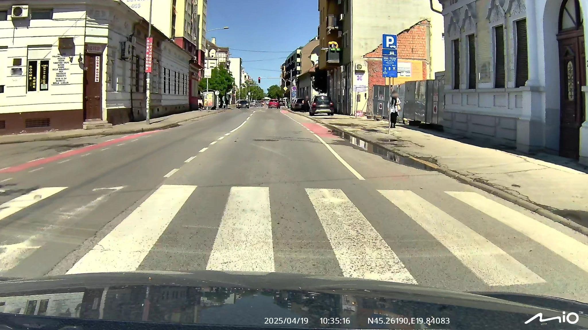 Street view near Bela Ladja Hostel Novi Sad, Novi Sad — © puky (CC BY-SA · Mapillary)