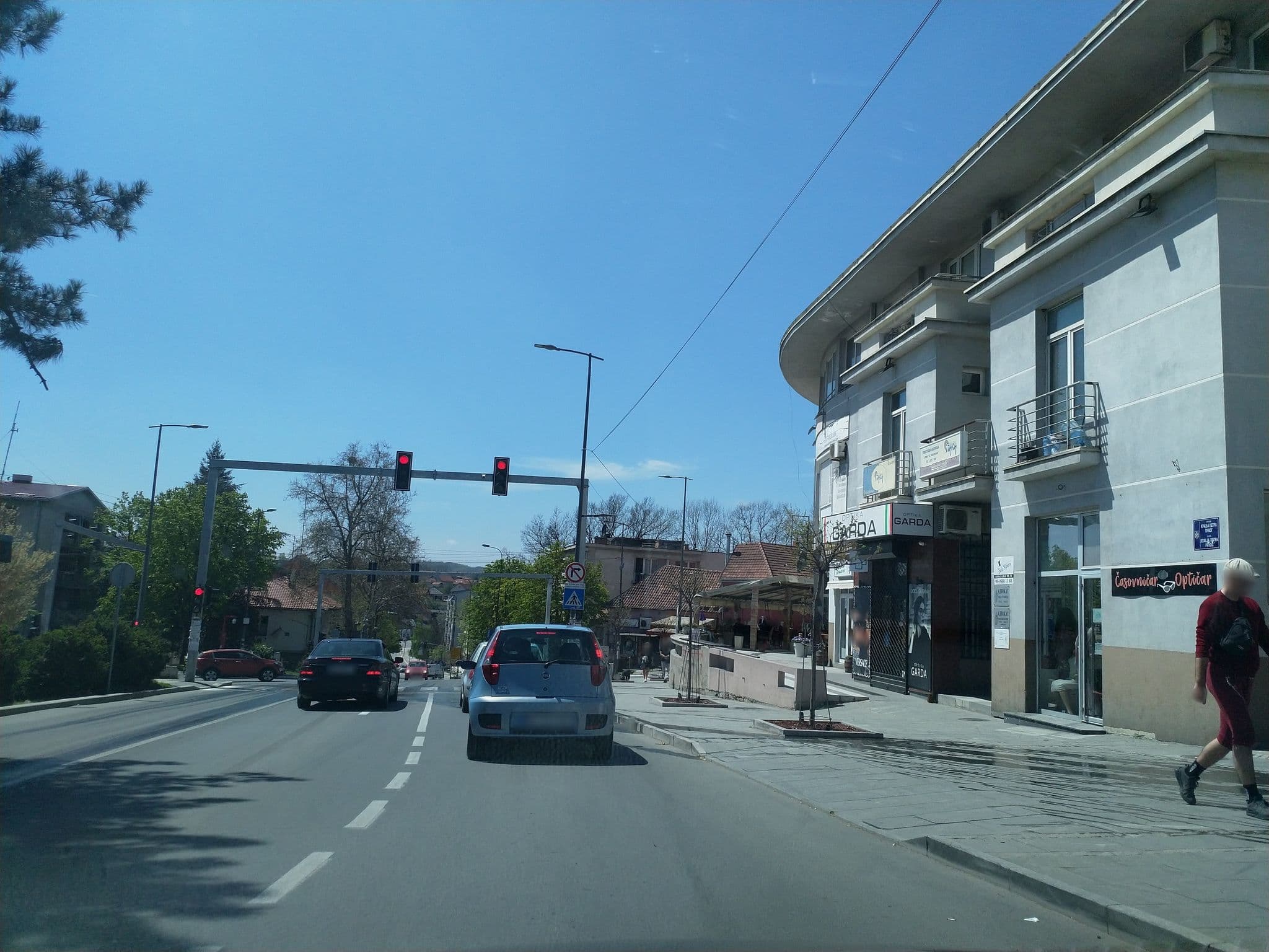 Street view near Hostel Milenium, Lazarevac — © aleksajov (CC BY-SA · Mapillary)