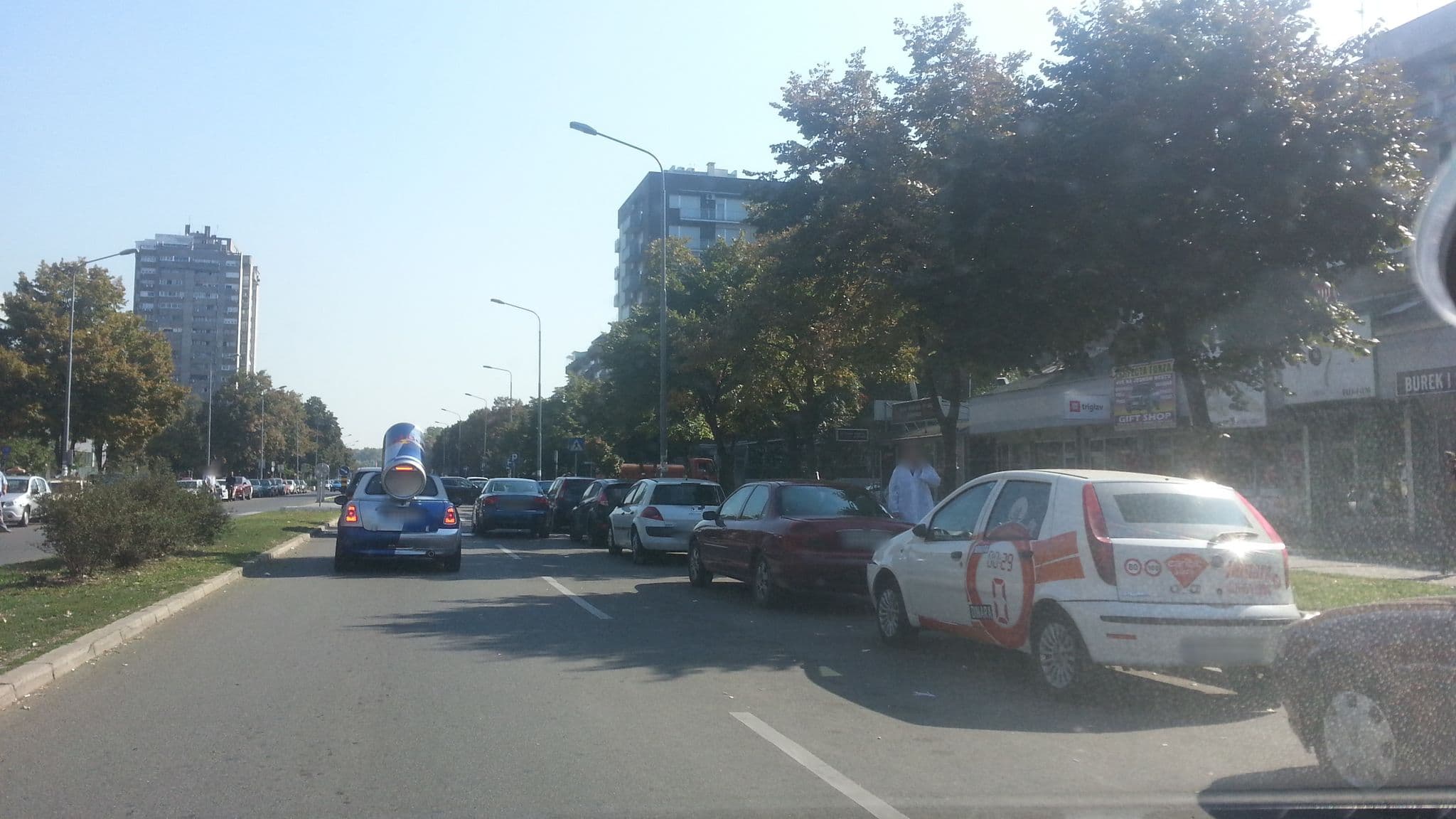 Street view near Tlup Inn Putnik, Zemun — © smajser1 (CC BY-SA · Mapillary)