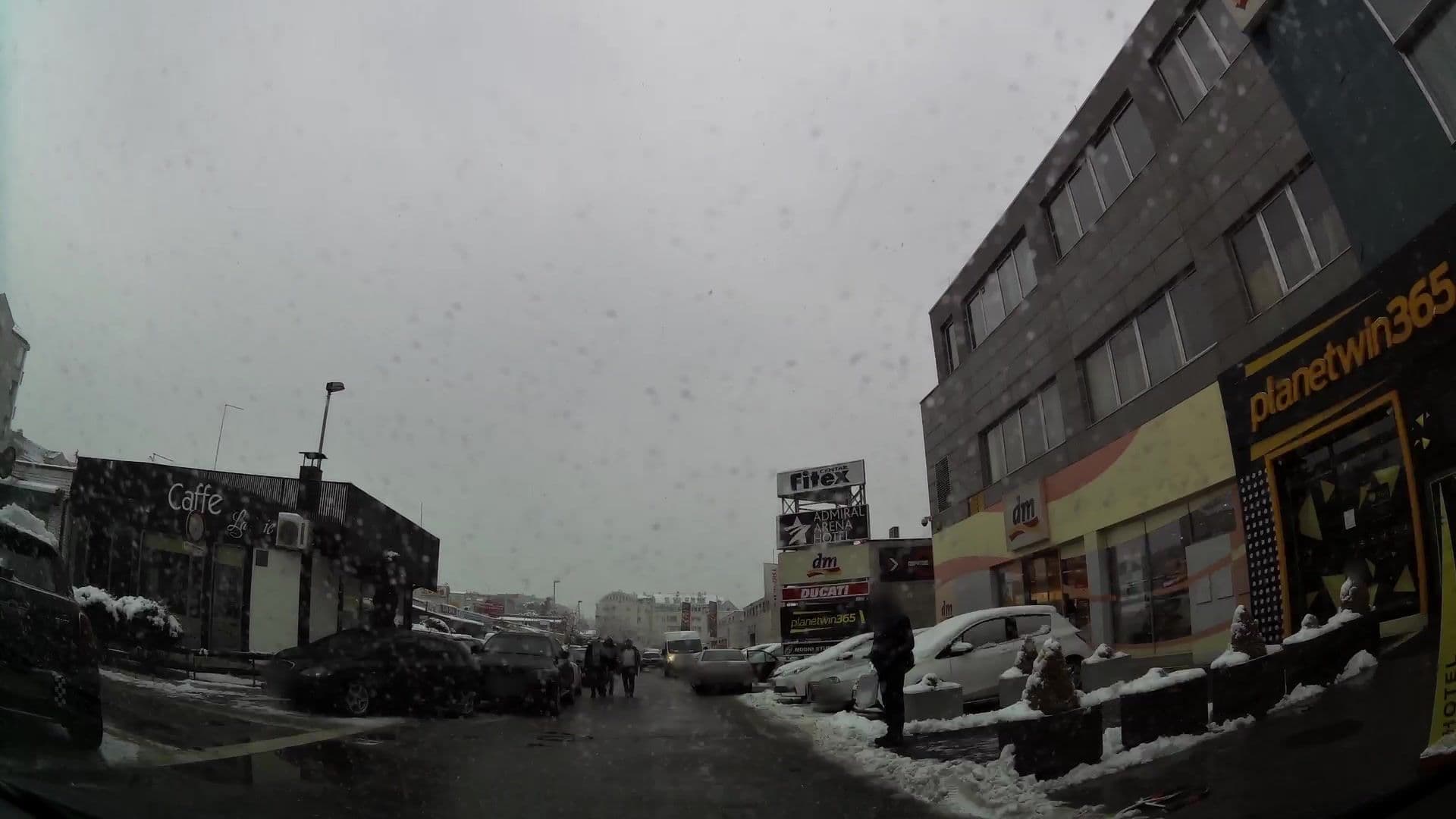 Street view near Admiral Arena, Belgrade — © kaartcam (CC BY-SA · Mapillary)