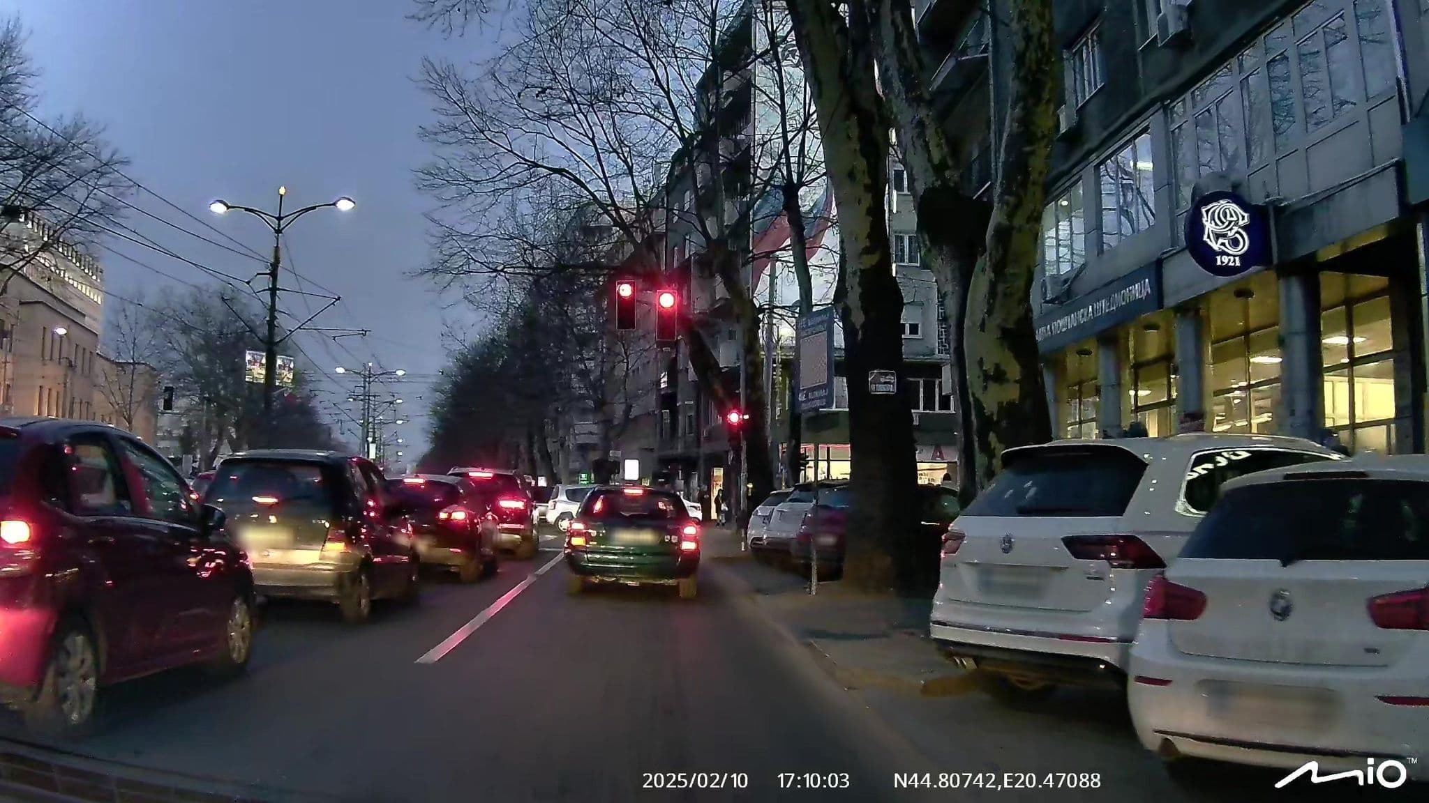Street view near Karavan Inn Hostel, Belgrade — © puky (CC BY-SA · Mapillary)