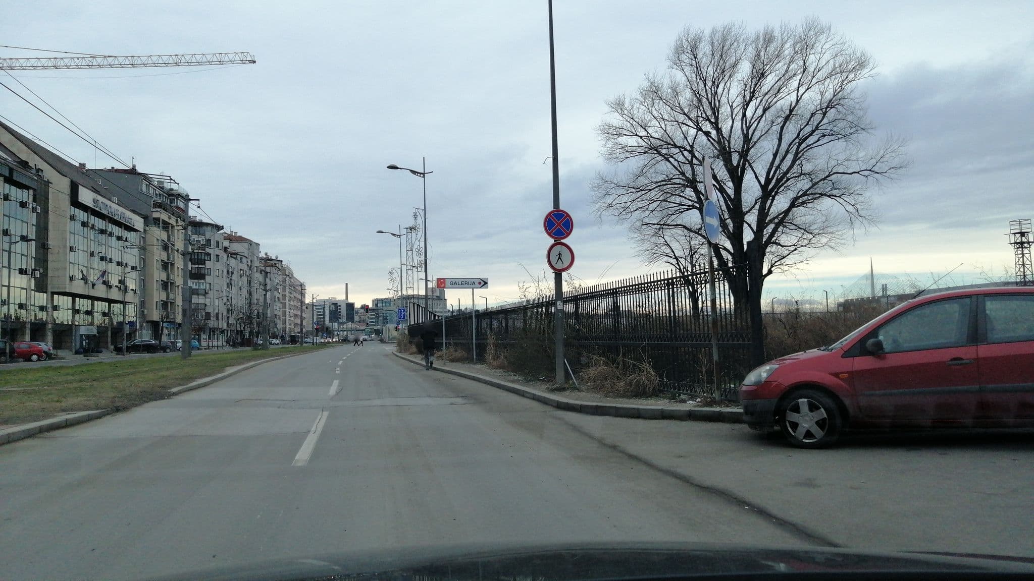 Street view near Konačište Železničar, Belgrade — © puky (CC BY-SA · Mapillary)
