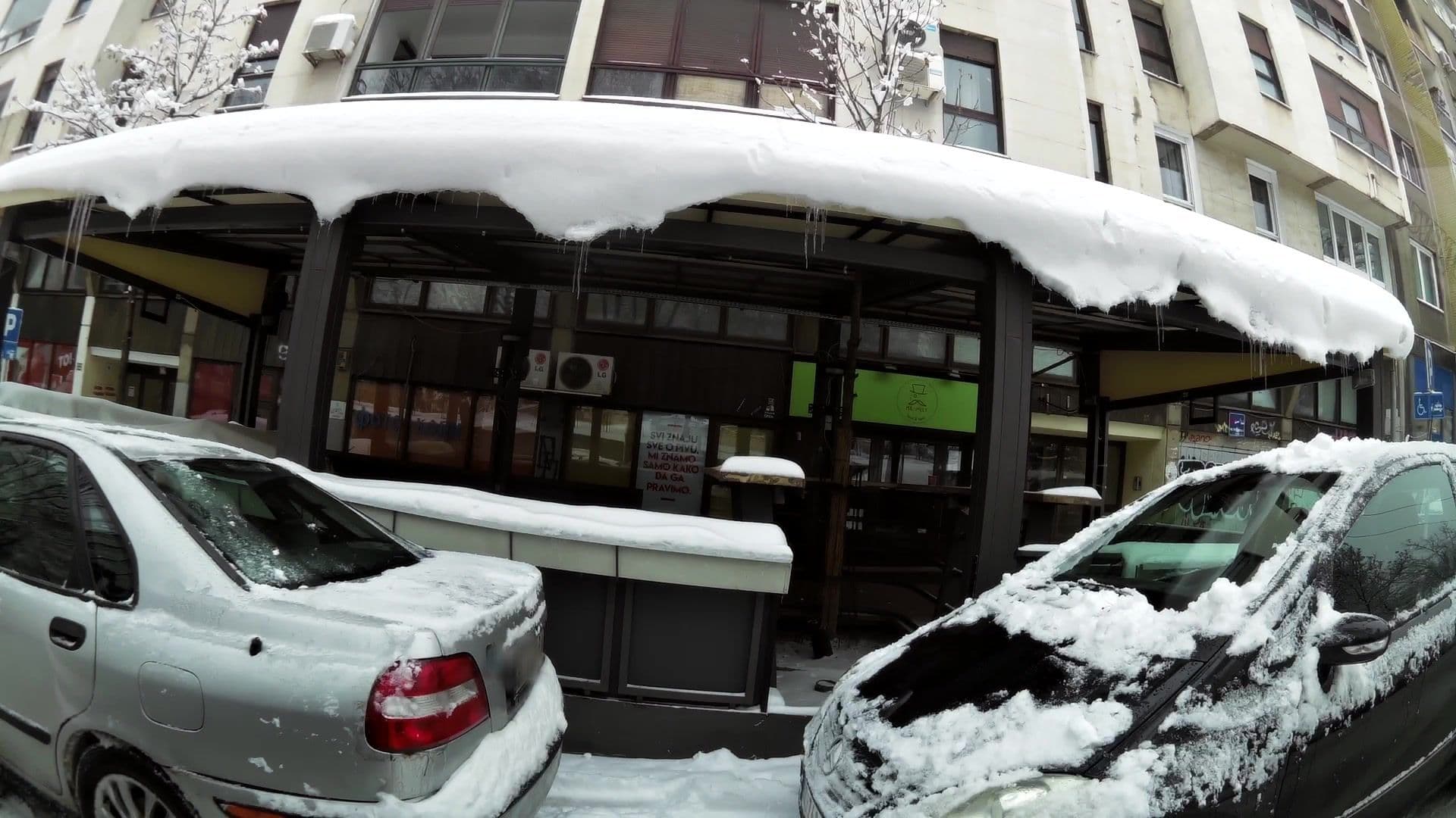 Street view near Hanami Design Hotel, Belgrade — © kaartcam (CC BY-SA · Mapillary)