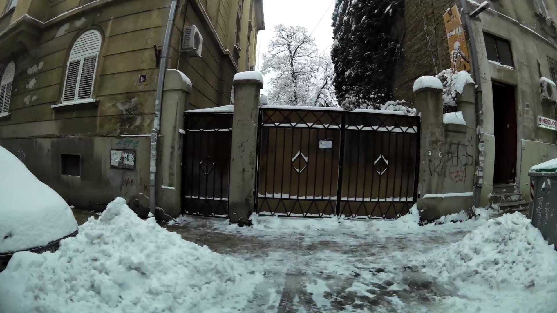 Street view near Hostel Cuadro, Belgrade — © kaartcam (CC BY-SA · Mapillary)