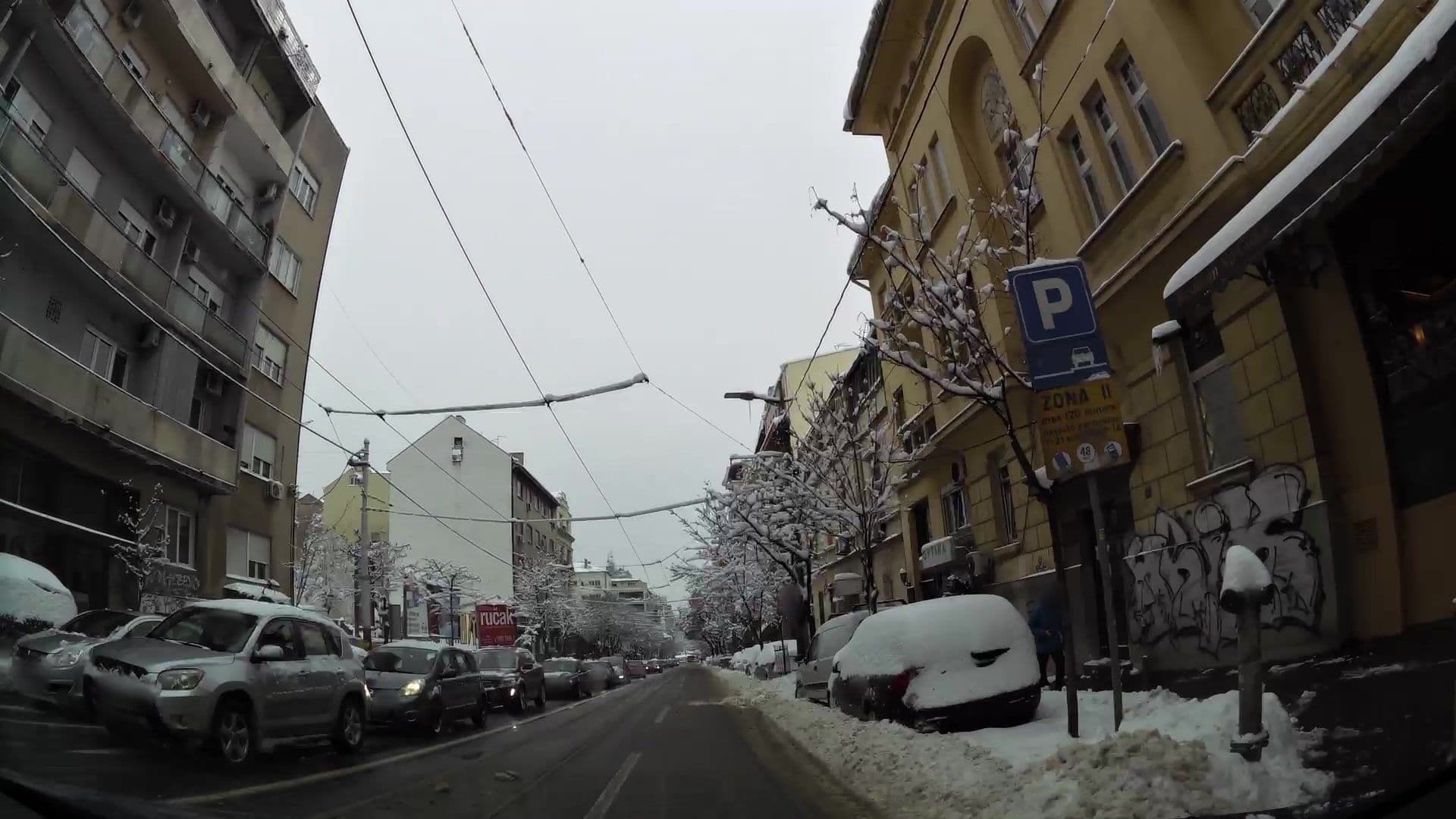 Street view near silvia square belgrade apartaments, Belgrade — © kaartcam (CC BY-SA · Mapillary)