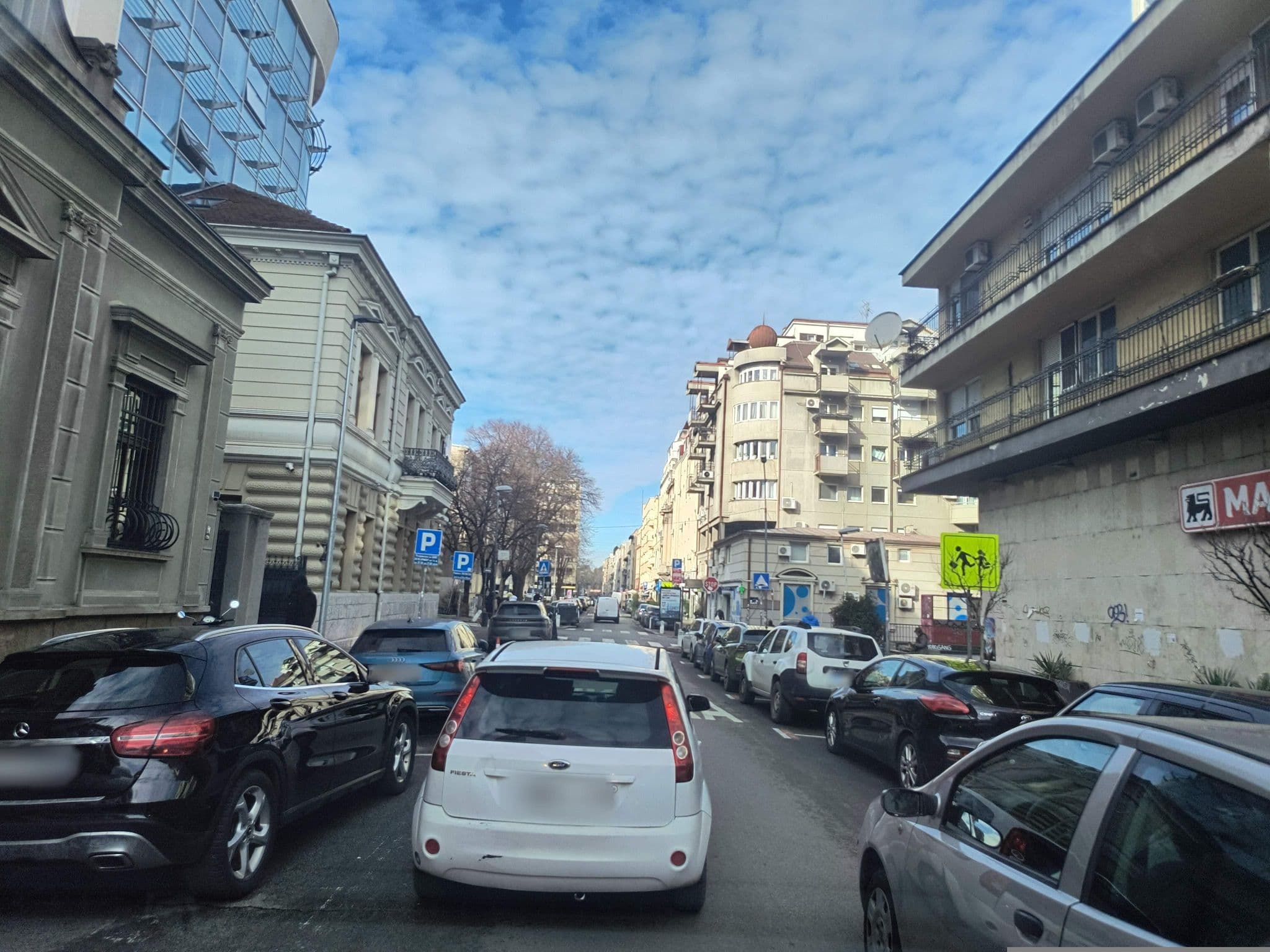 Street view near Apartment Jovanova, Belgrade — © smajser1 (CC BY-SA · Mapillary)