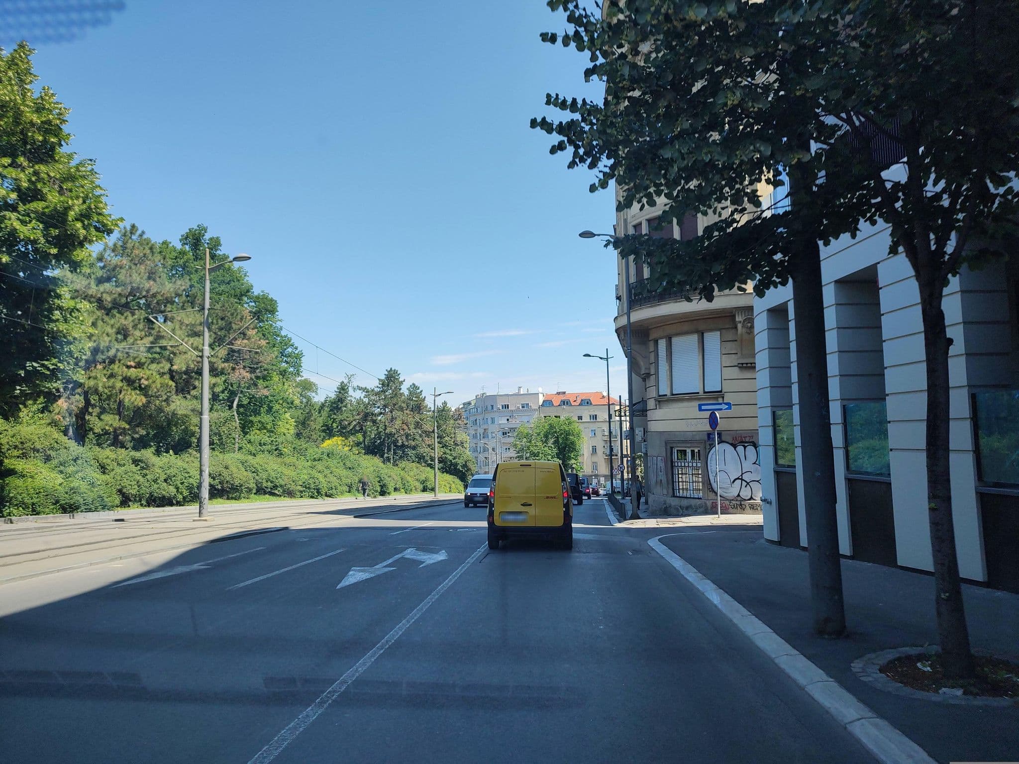 Street view near Friends Hostel, Belgrade — © smajser1 (CC BY-SA · Mapillary)