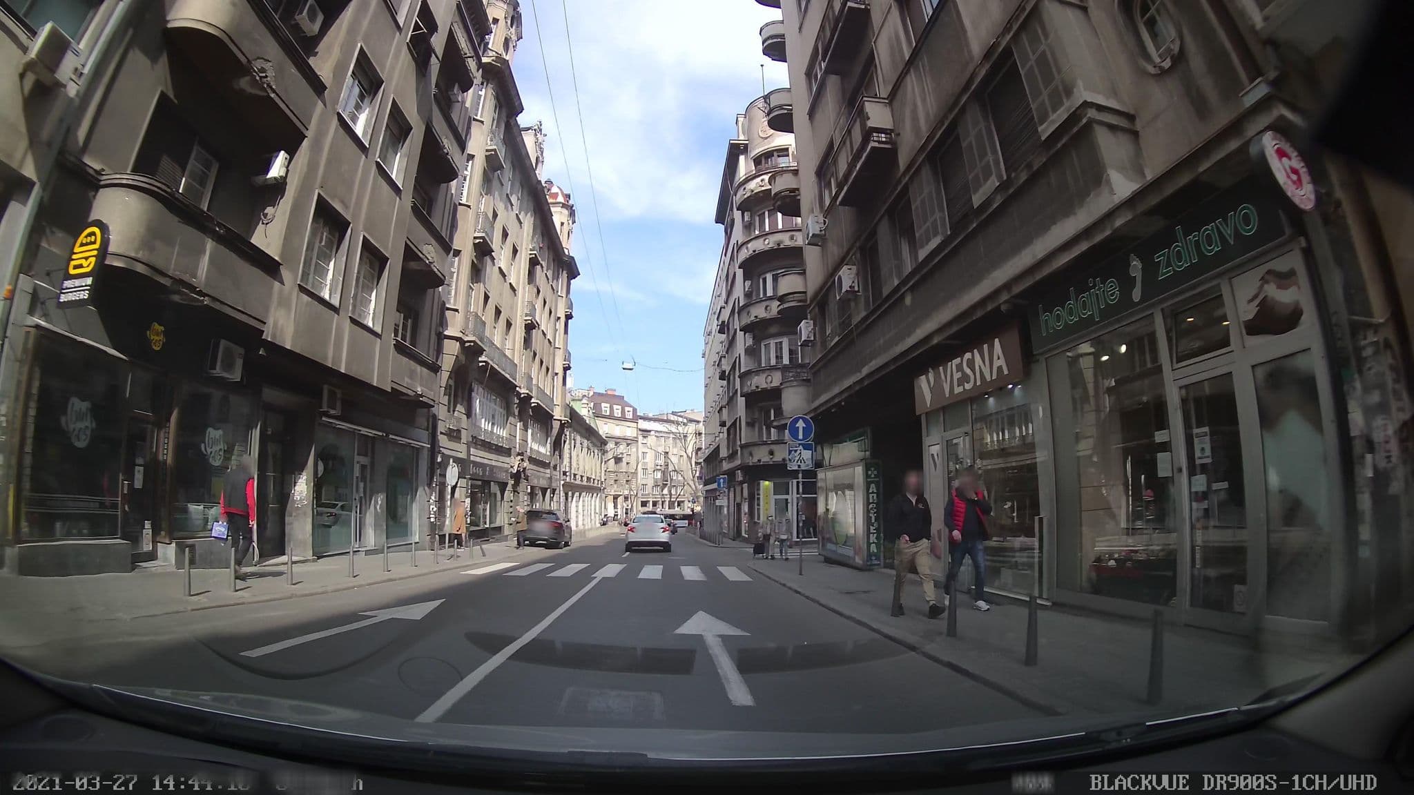 Street view near Level Luxury Suites, Belgrade — © brackone (CC BY-SA · Mapillary)