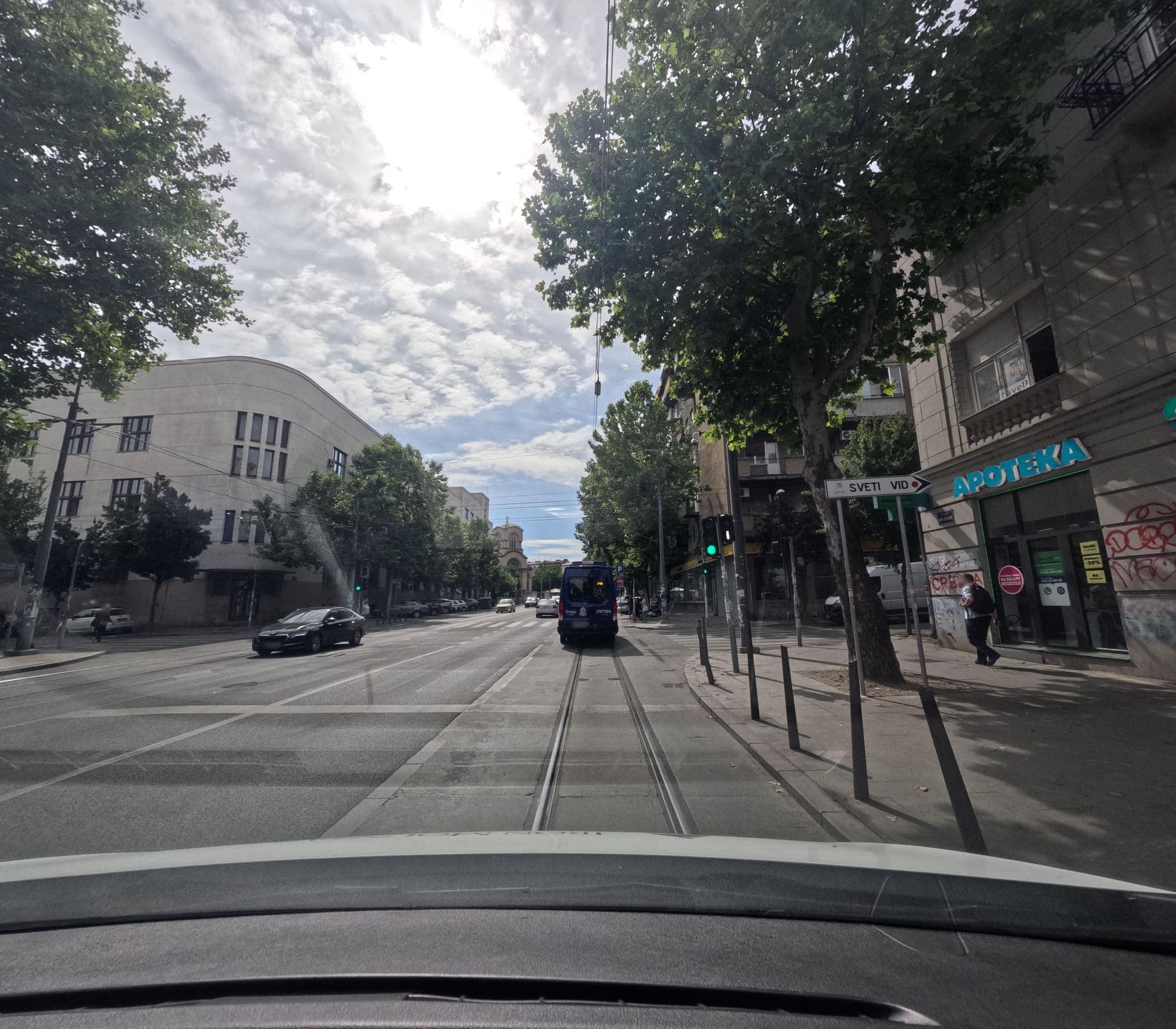 Street view near City Side Up Apartments, Belgrade — © smajser1 (CC BY-SA · Mapillary)
