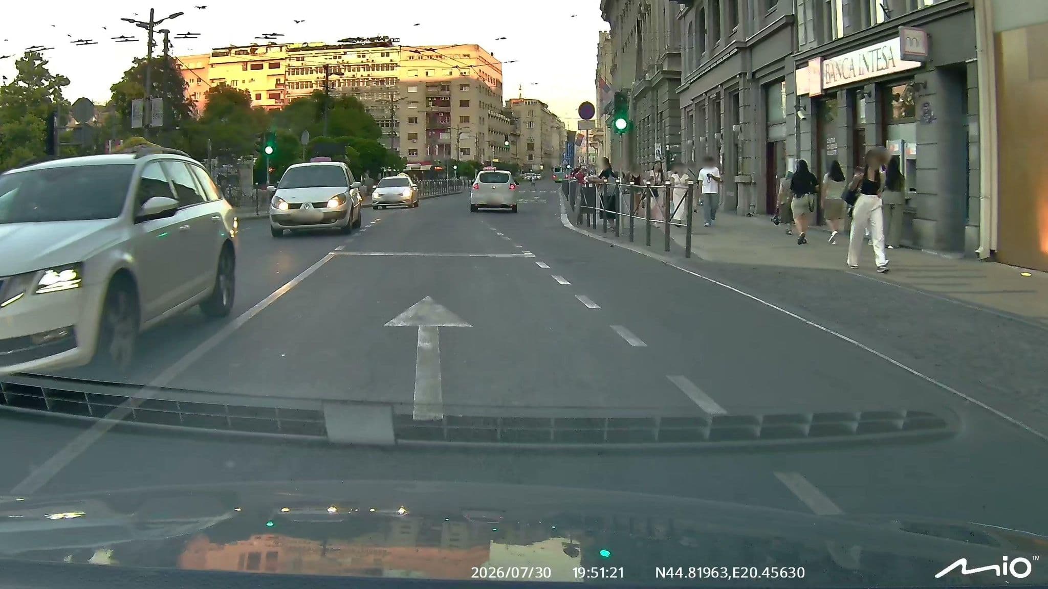Street view near Square Nine *****, Belgrade — © puky (CC BY-SA · Mapillary)