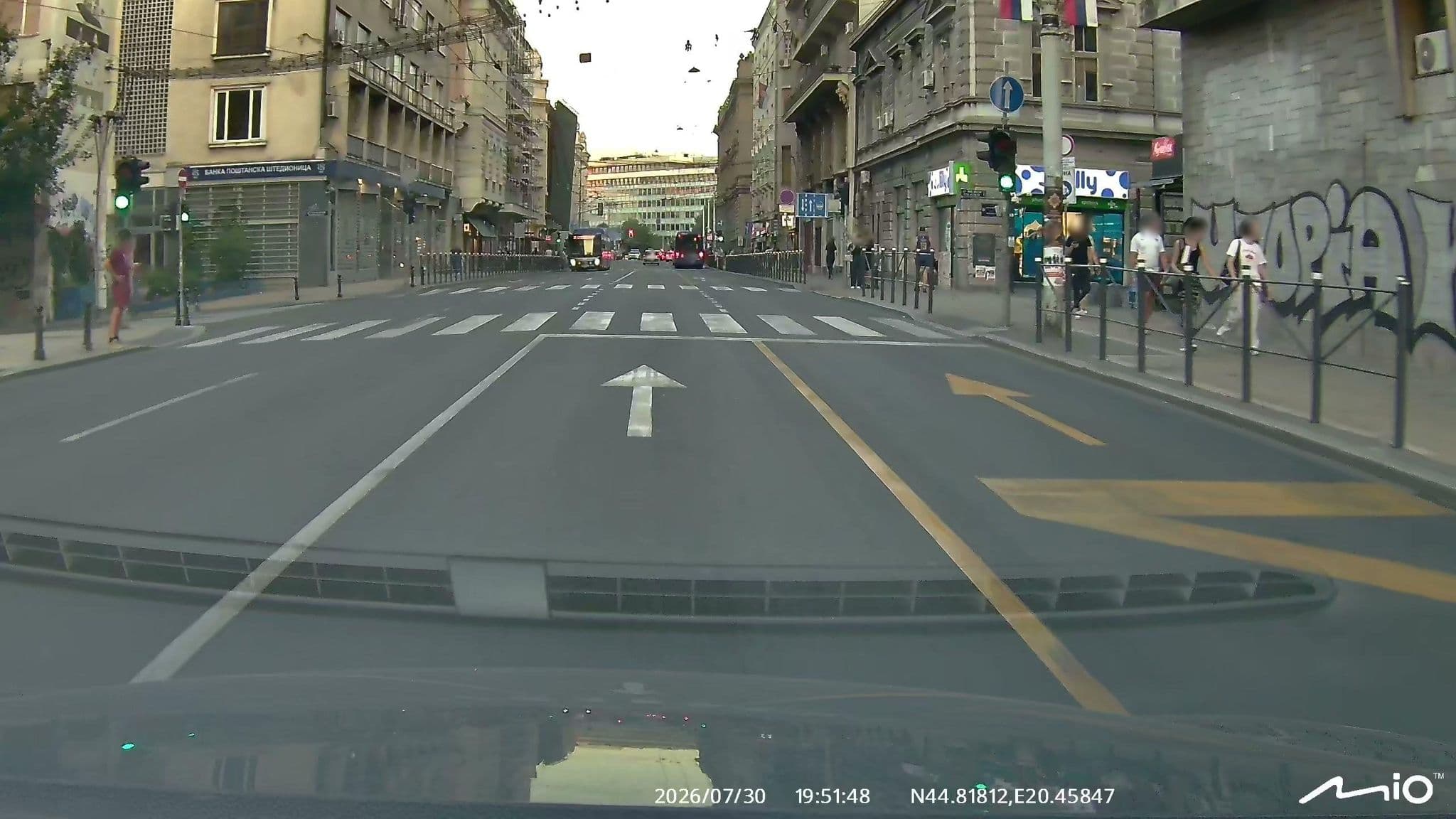 Street view near Oliska Apartment, Belgrade — © puky (CC BY-SA · Mapillary)