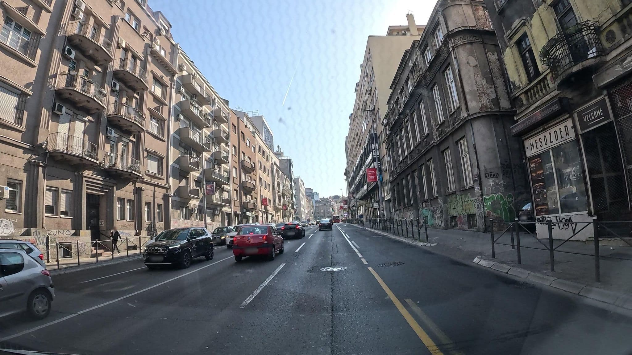 Street view near Apartment Vukovic, Belgrade — © smajser1 (CC BY-SA · Mapillary)