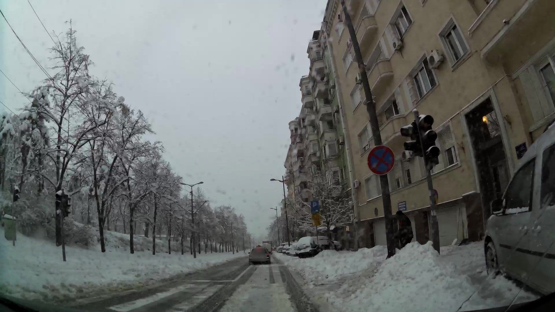 Street view near Booking Apartment, Belgrade — © kaartcam (CC BY-SA · Mapillary)