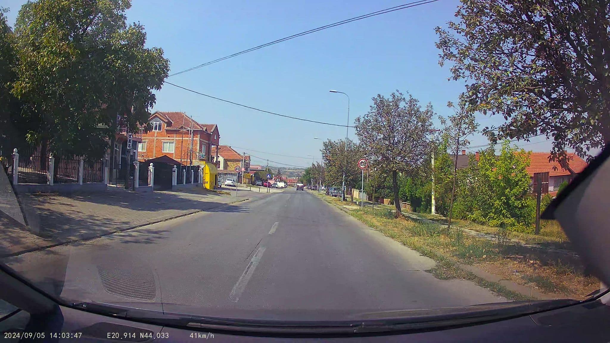 Street view near Hotel Lama, Kragujevac — © pmilanovic (CC BY-SA · Mapillary)