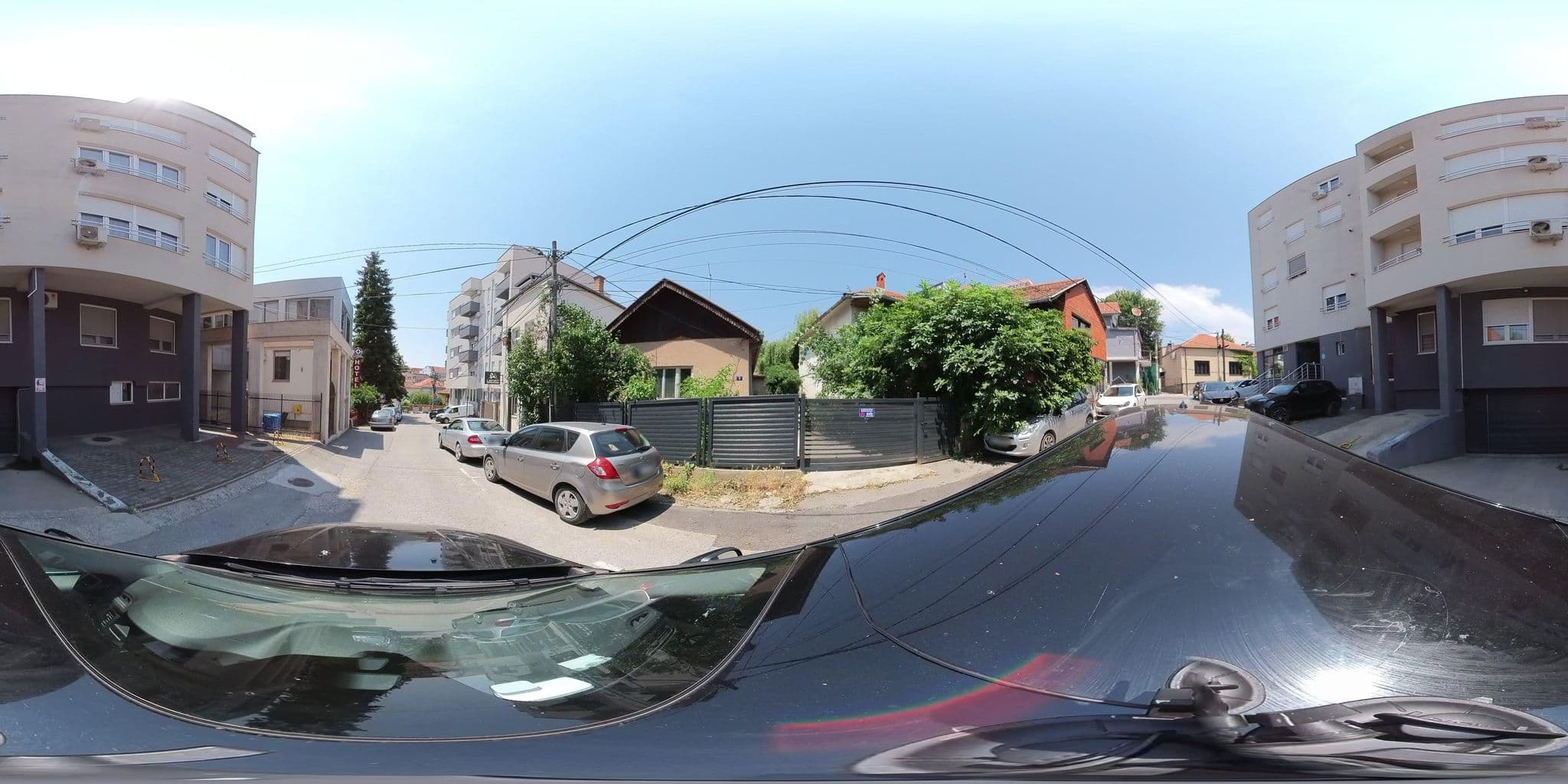 Street view near Hotel Central Lux, Kragujevac — © brackone (CC BY-SA · Mapillary)