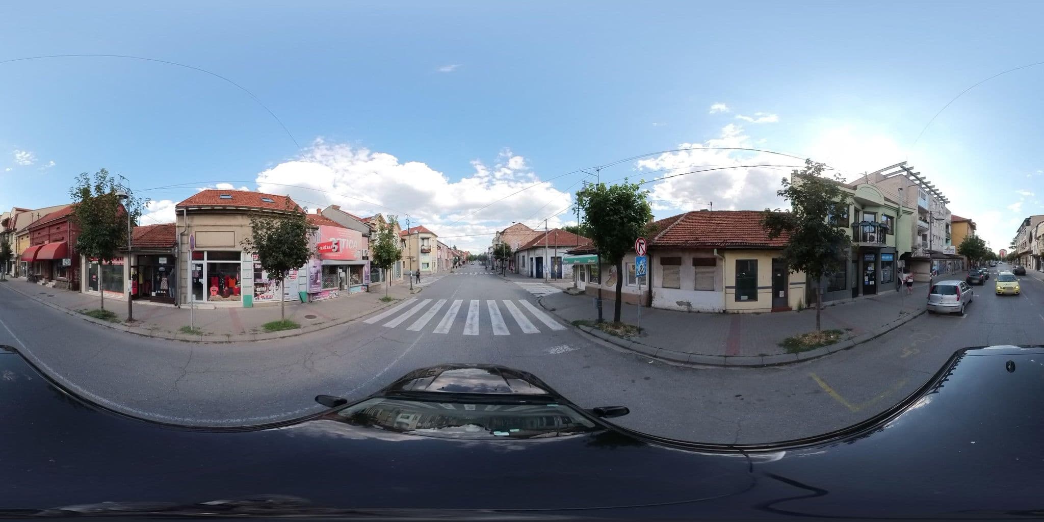 Street view near Vila Tamaris, Zaječar — © brackone (CC BY-SA · Mapillary)