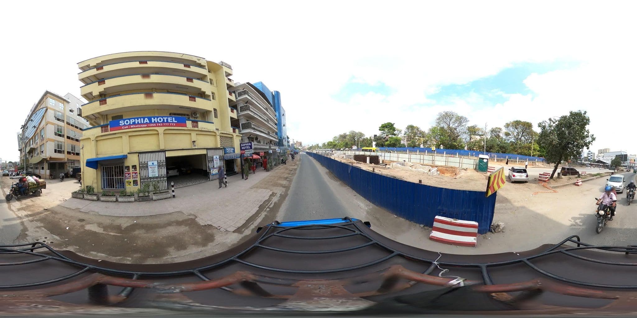 Street view near Sophia Hotel, Dar es Salaam — © OMDTZ1 (CC BY-SA · Mapillary)