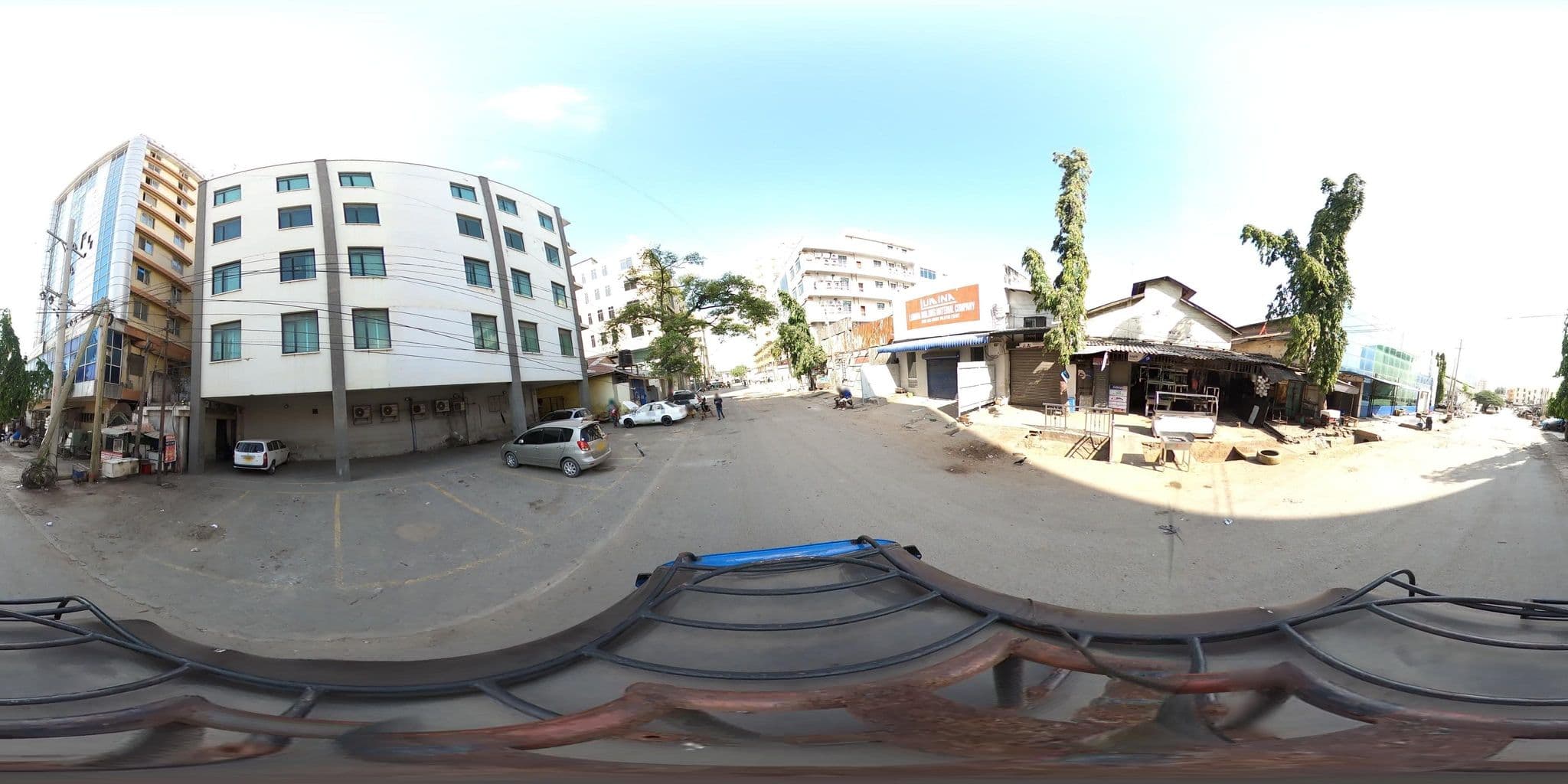 Street view near Accommodia Hotel, Dar es Salaam — © OMDTZ1 (CC BY-SA · Mapillary)