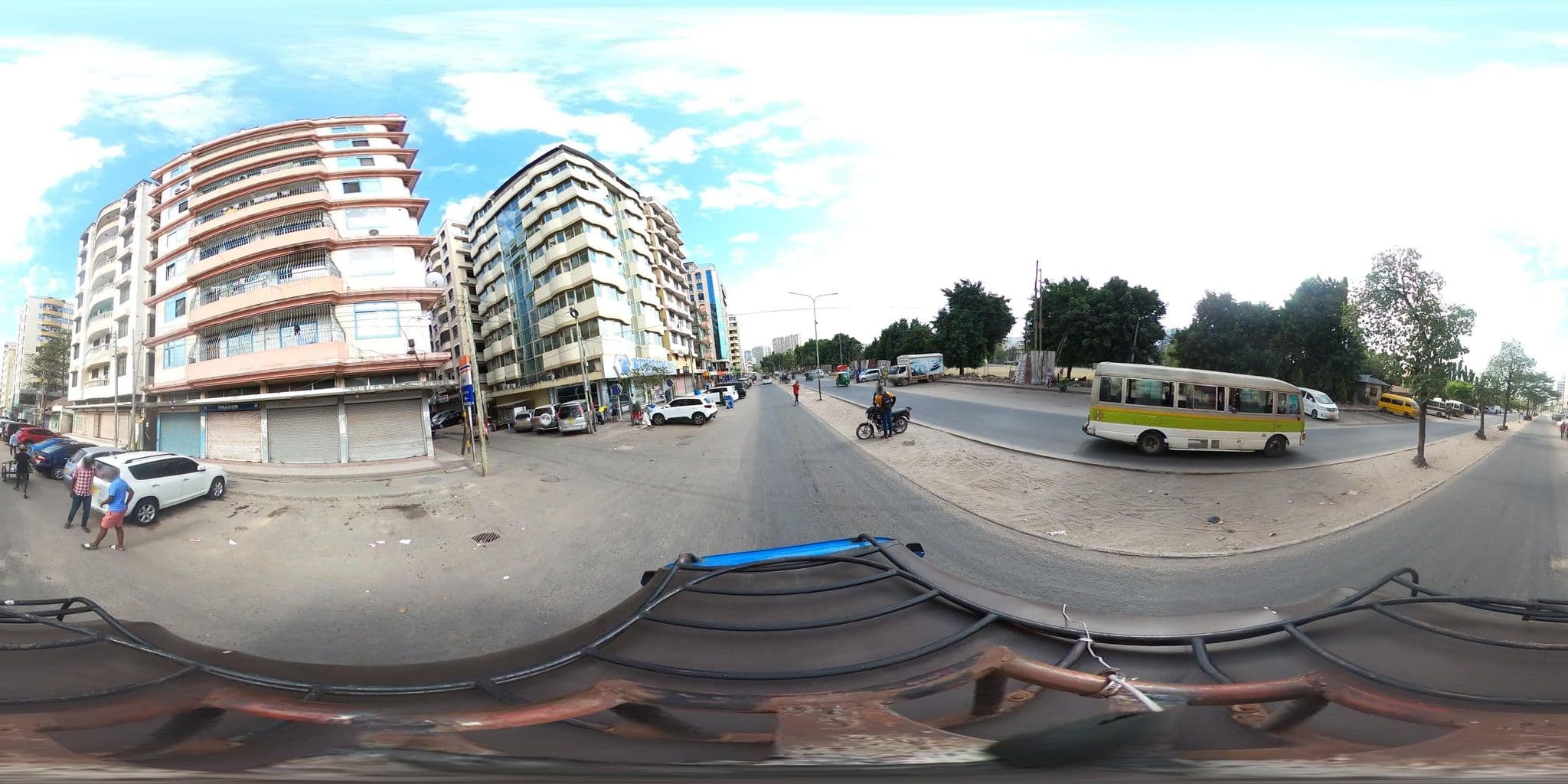 Street view near Manyagwe Hotel, Dar es Salaam — © OMDTZ1 (CC BY-SA · Mapillary)