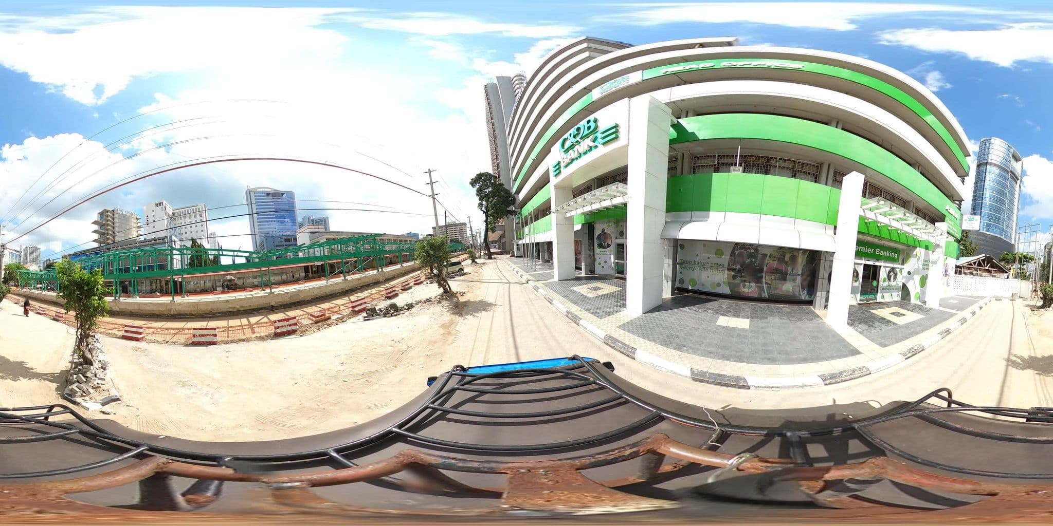 Street view near JB Belmont All Suite Hotel, Dar es Salaam — © OMDTZ1 (CC BY-SA · Mapillary)