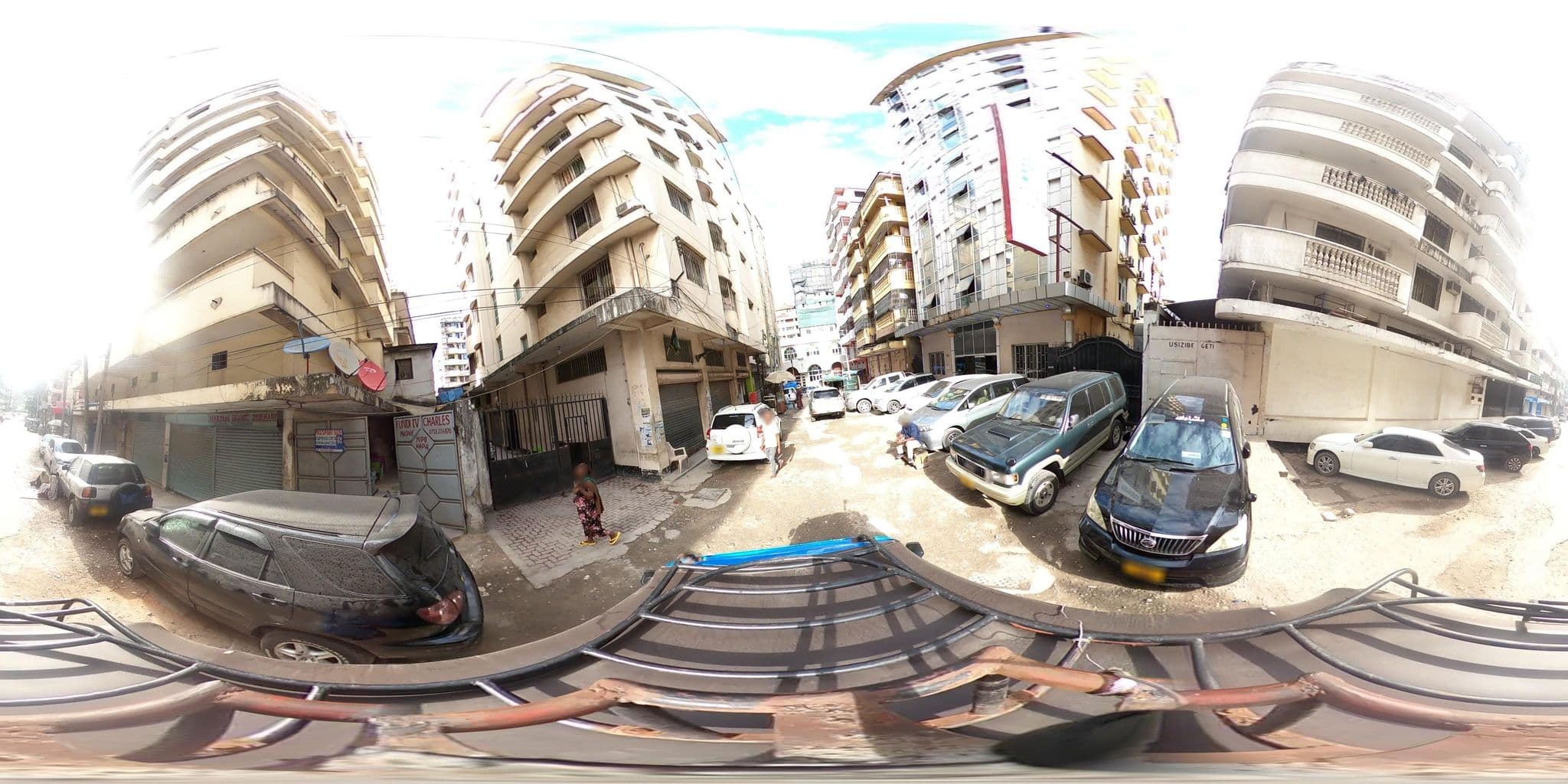 Street view near Rungwe Palace Hotel, Dar es Salaam — © OMDTZ1 (CC BY-SA · Mapillary)