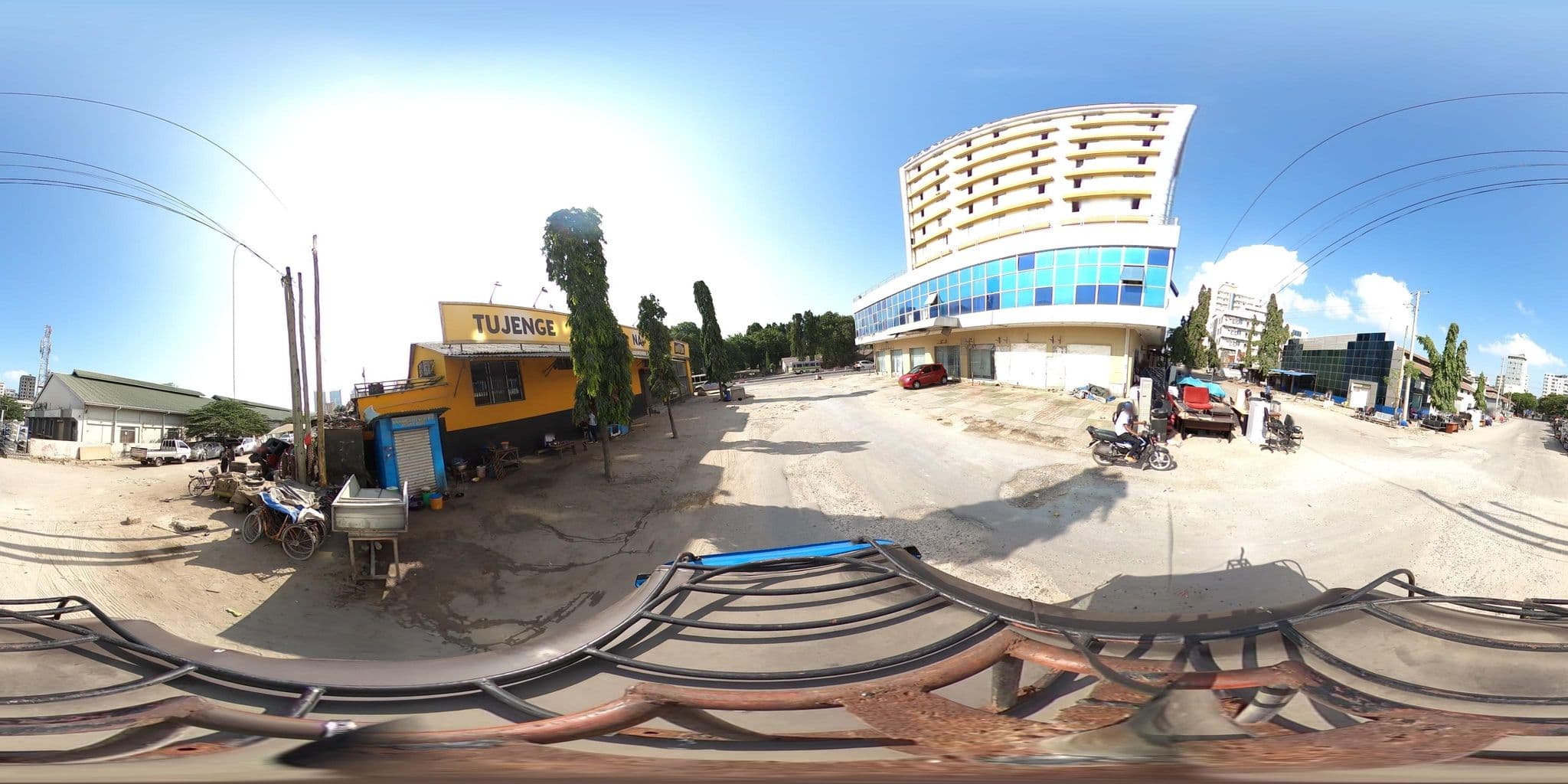 Street view near Tansoma Business Hotel, Dar es Salaam — © OMDTZ1 (CC BY-SA · Mapillary)