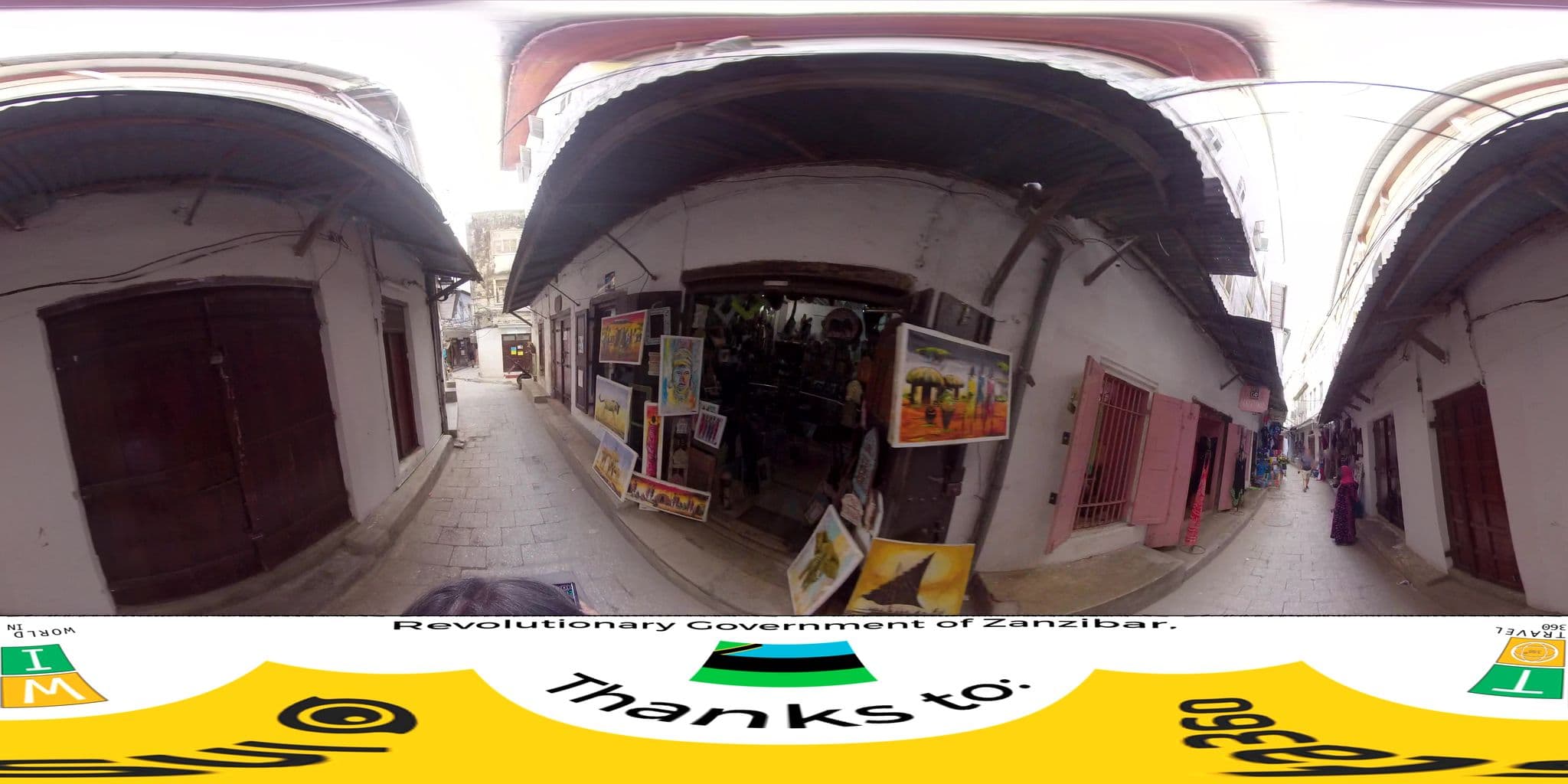 Street view near zahara boutique hotel, Zanzibar — © federicodebetto (CC BY-SA · Mapillary)