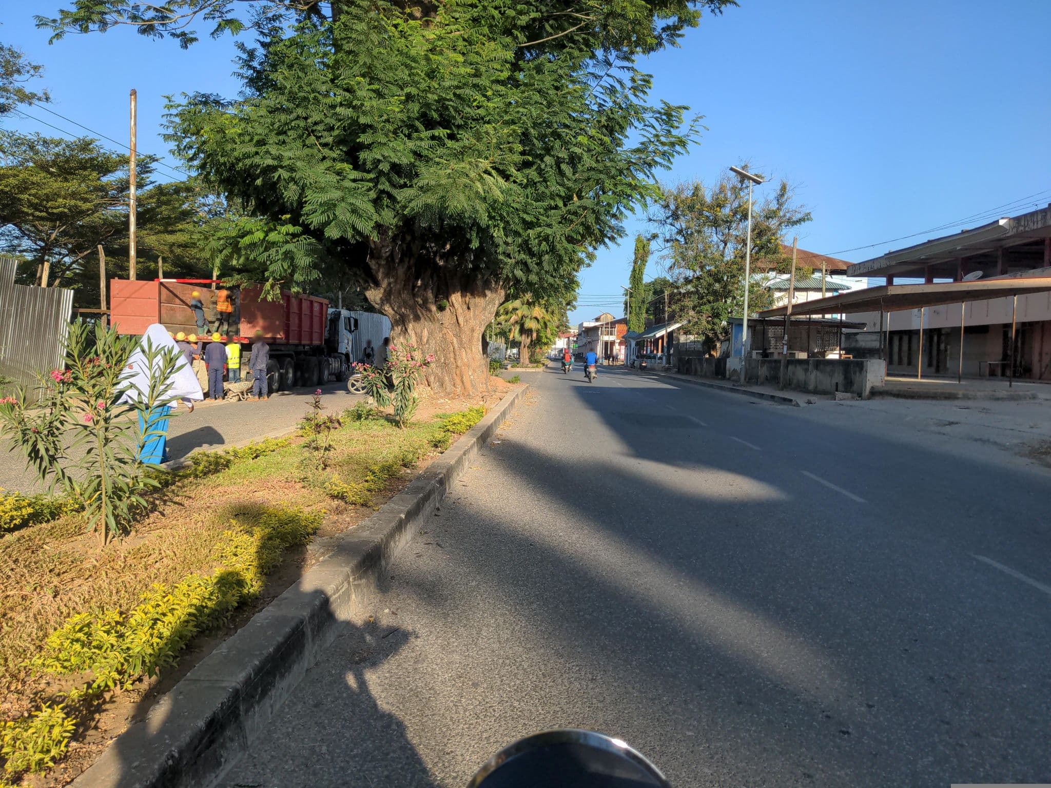 Street view near Ocean Breeze Hotel, Tanga — © KAWAMALA (CC BY-SA · Mapillary)