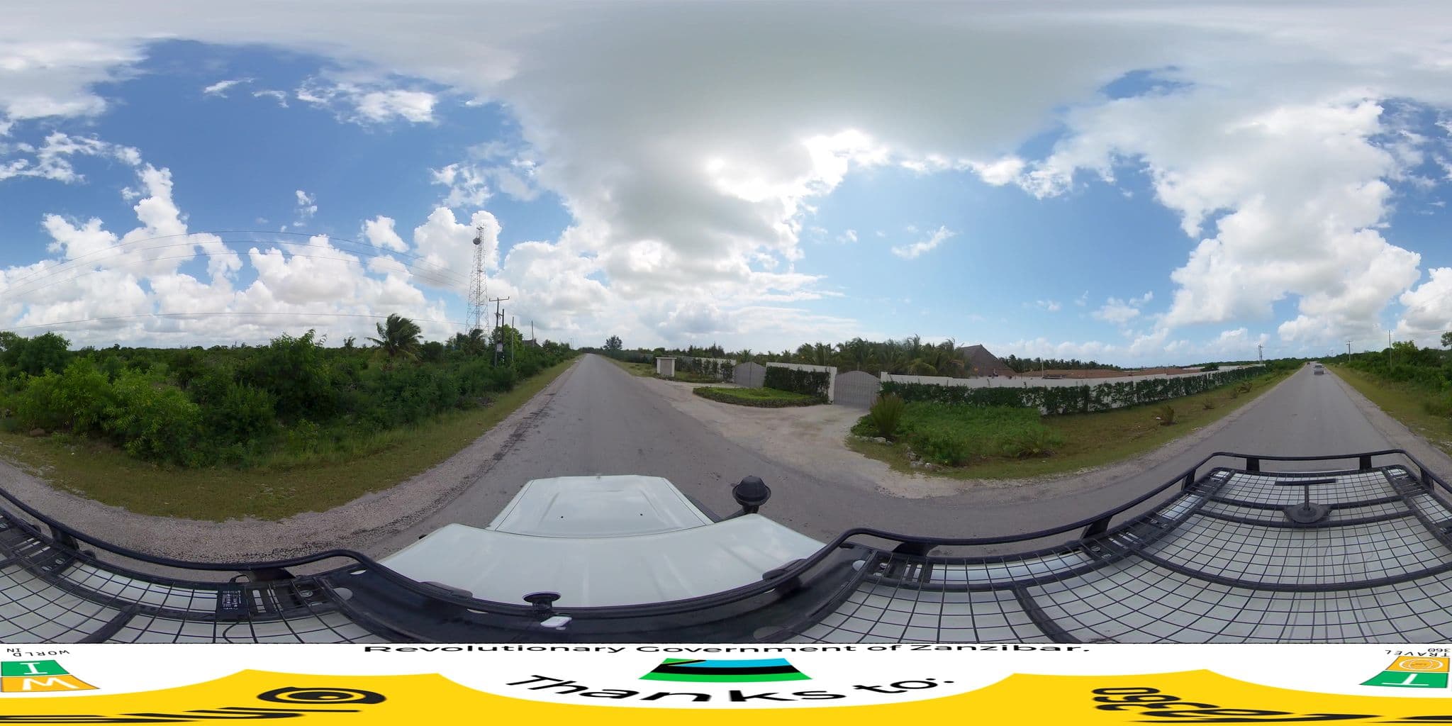 Street view near Le Mersenne Beach Resort, Kiwengwa — © federicodebetto (CC BY-SA · Mapillary)