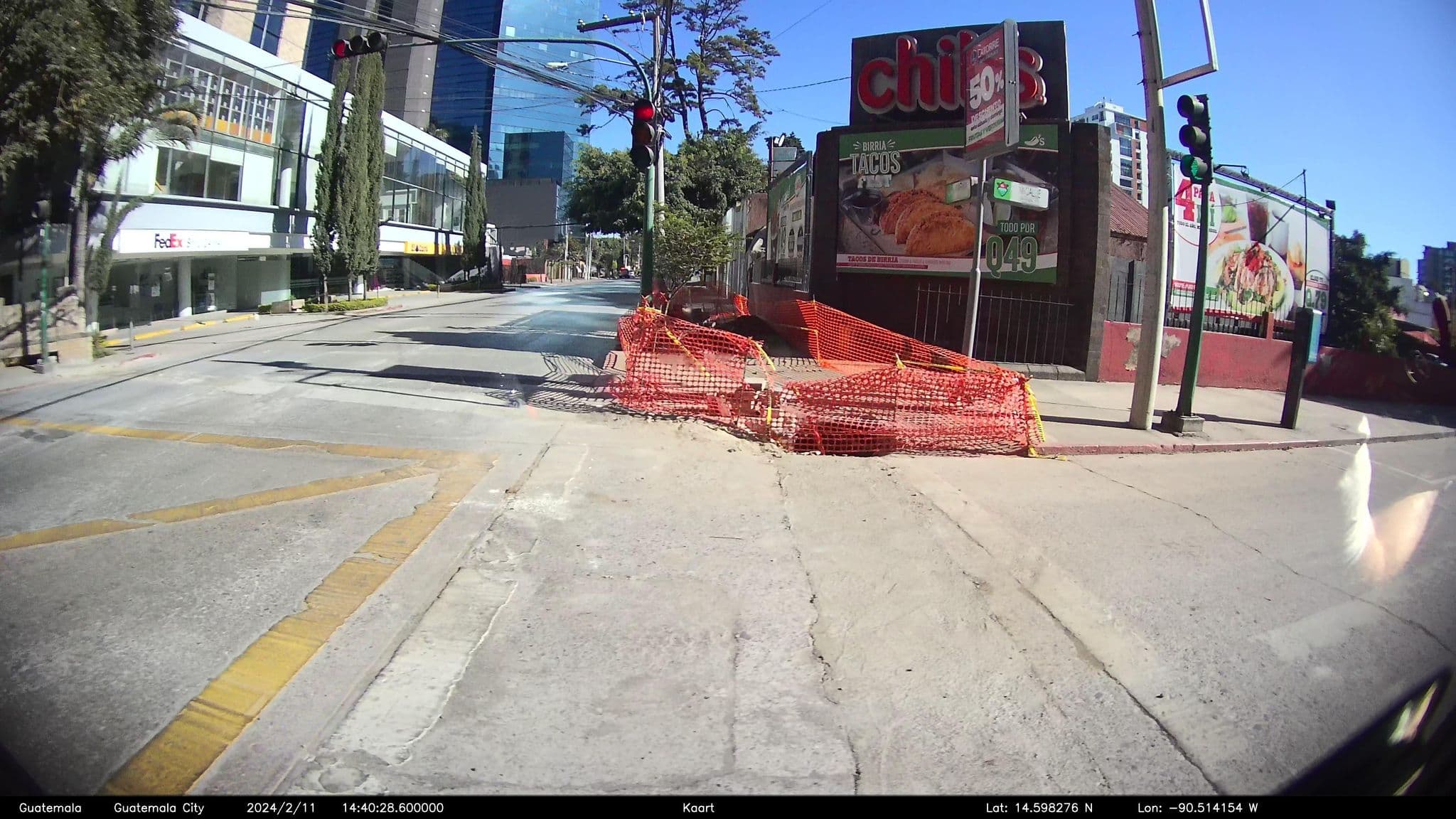 Street view near Hotel InterContinental, Santa Catarina Pinula — © kaart_2 (CC BY-SA · Mapillary)