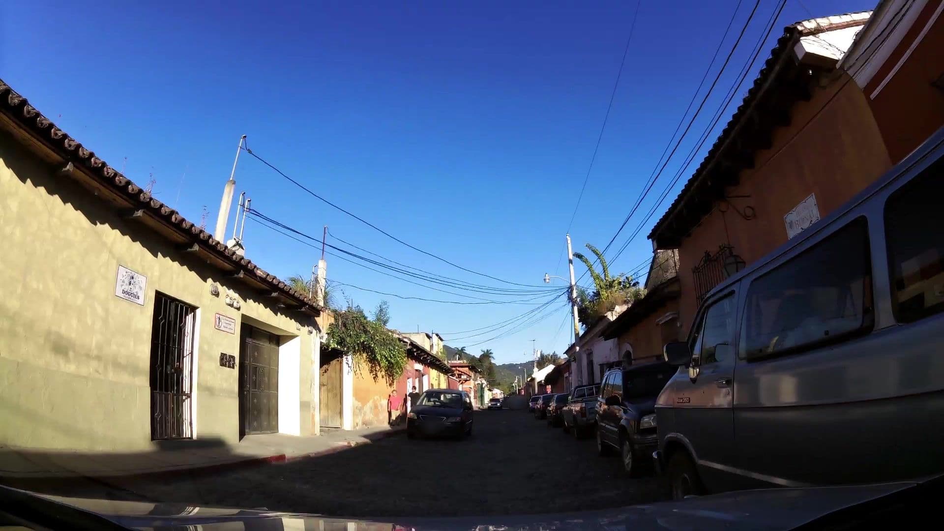 Street view near Hotel Lo De Bernal, Antigua Guatemala — © kaartcam (CC BY-SA · Mapillary)