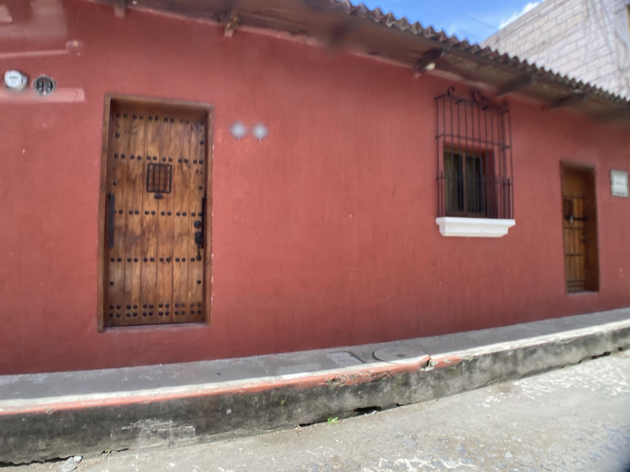 Street view near Morales International Hostel, Antigua Guatemala — © jaas (CC BY-SA · Mapillary)