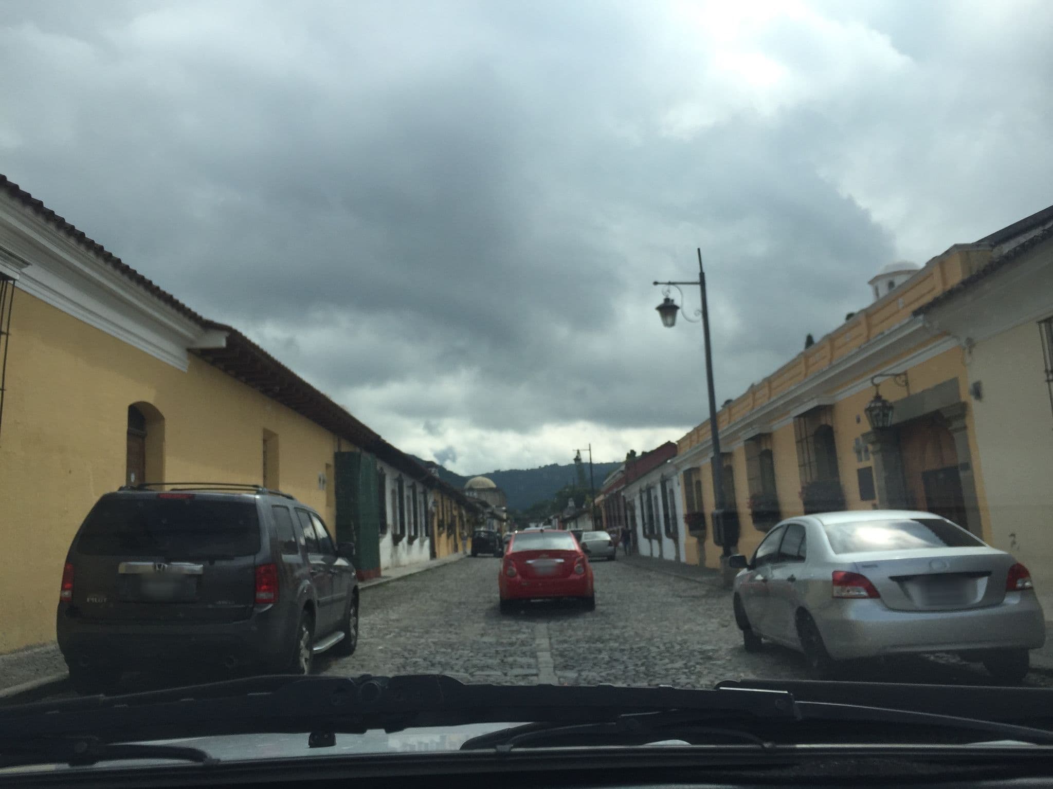 Street view near Hotel San Rafael, Antigua Guatemala — © radius (CC BY-SA · Mapillary)
