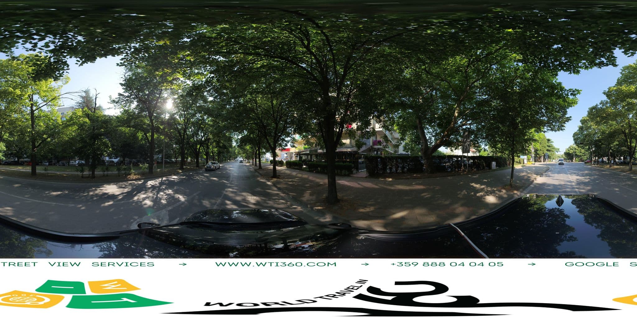 Street view near Bali Hotel and SPA, Blagoevgrad — © WTI360 (CC BY-SA · Mapillary)