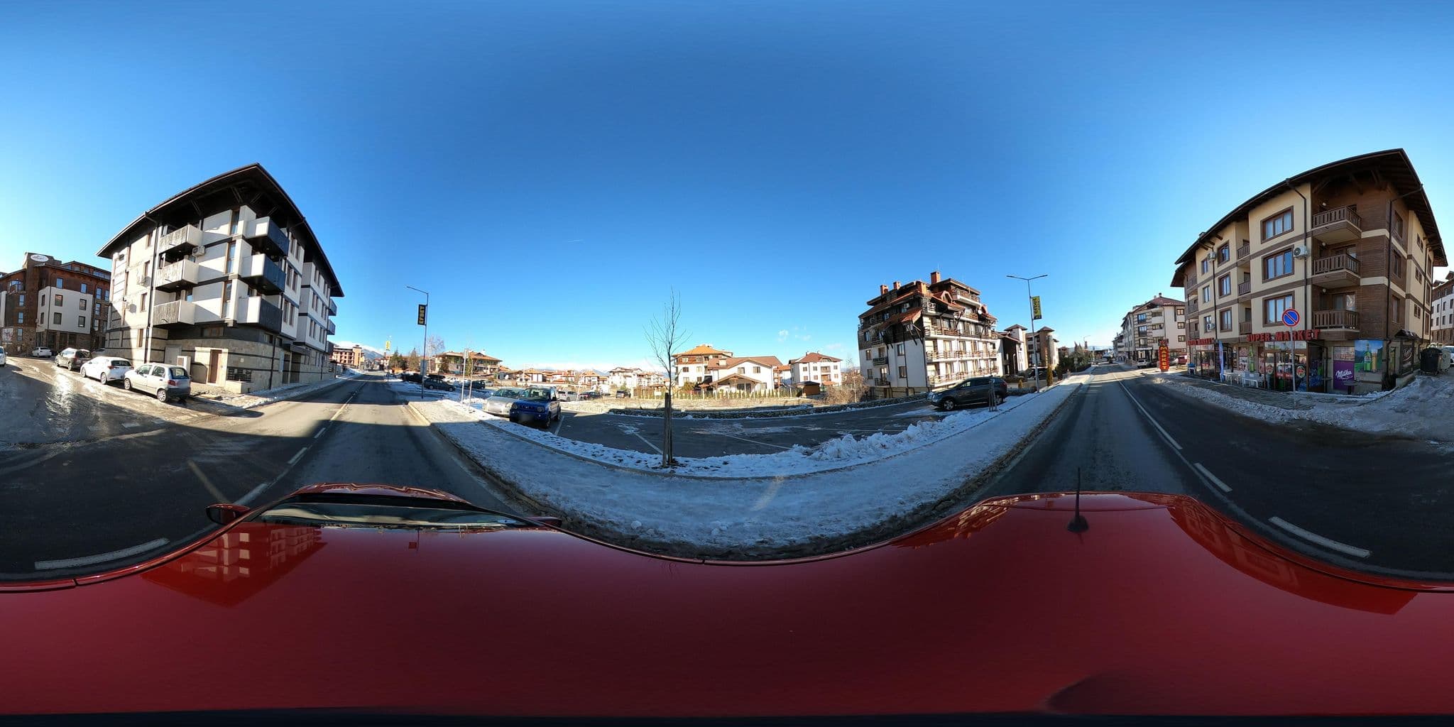 Street view near Хотел Нарцис (Hotel Nartsis), Bansko — © nglf (CC BY-SA · Mapillary)