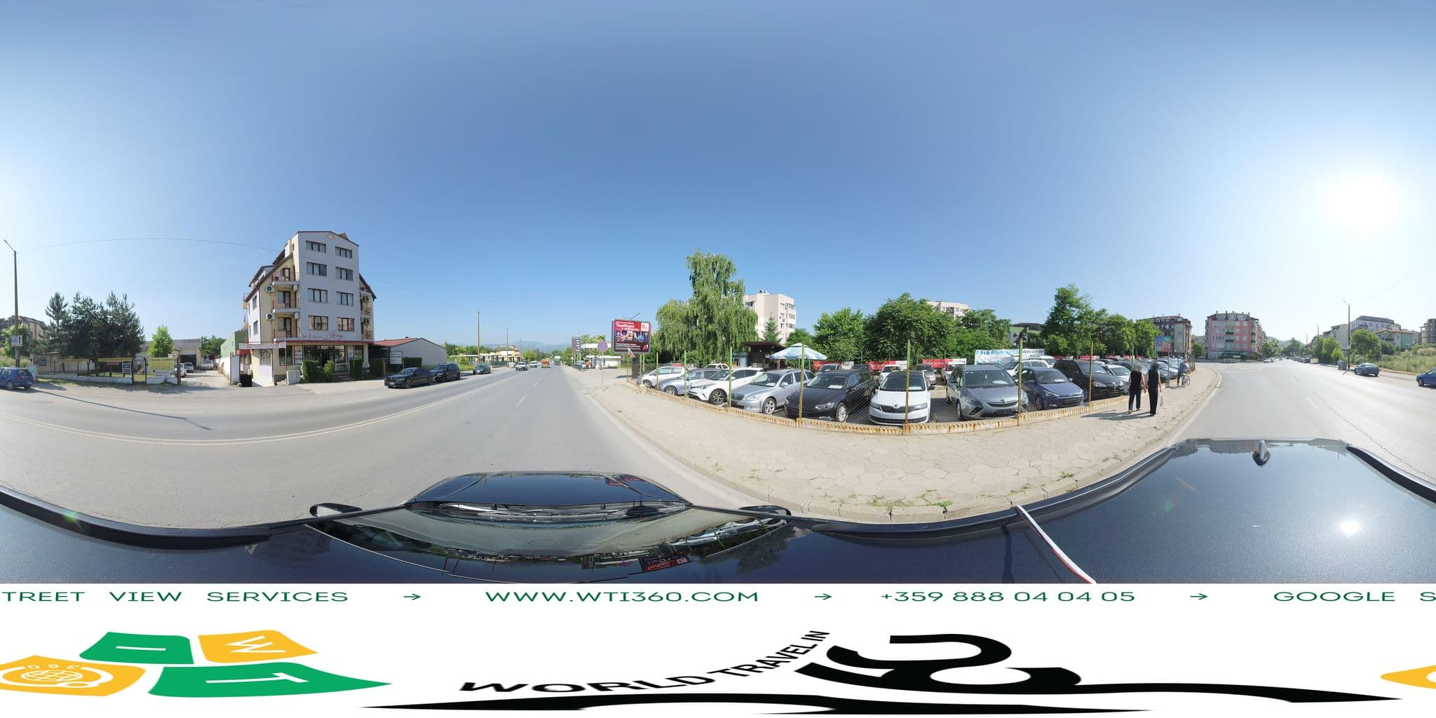 Street view near Hotel Ring, Blagoevgrad — © WTI360 (CC BY-SA · Mapillary)