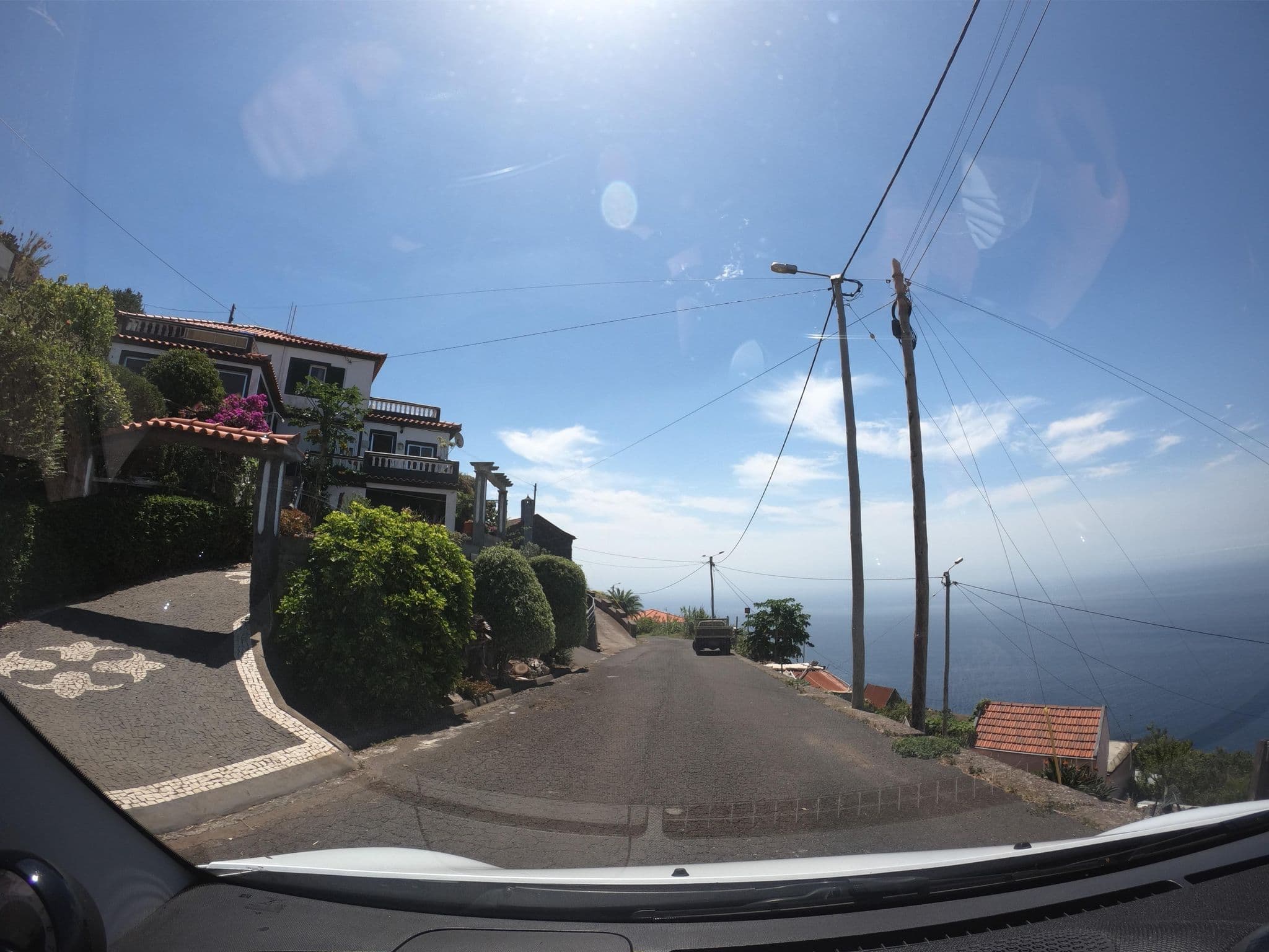 Street view near Casal Sao Joao, Fajã da Ovelha — © filipesilva (CC BY-SA · Mapillary)