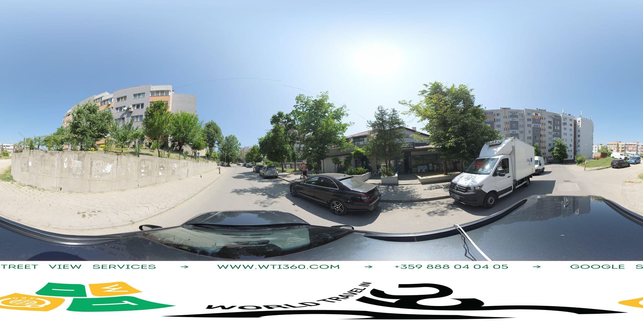 Street view near х-л Ориент, Blagoevgrad — © WTI360 (CC BY-SA · Mapillary)