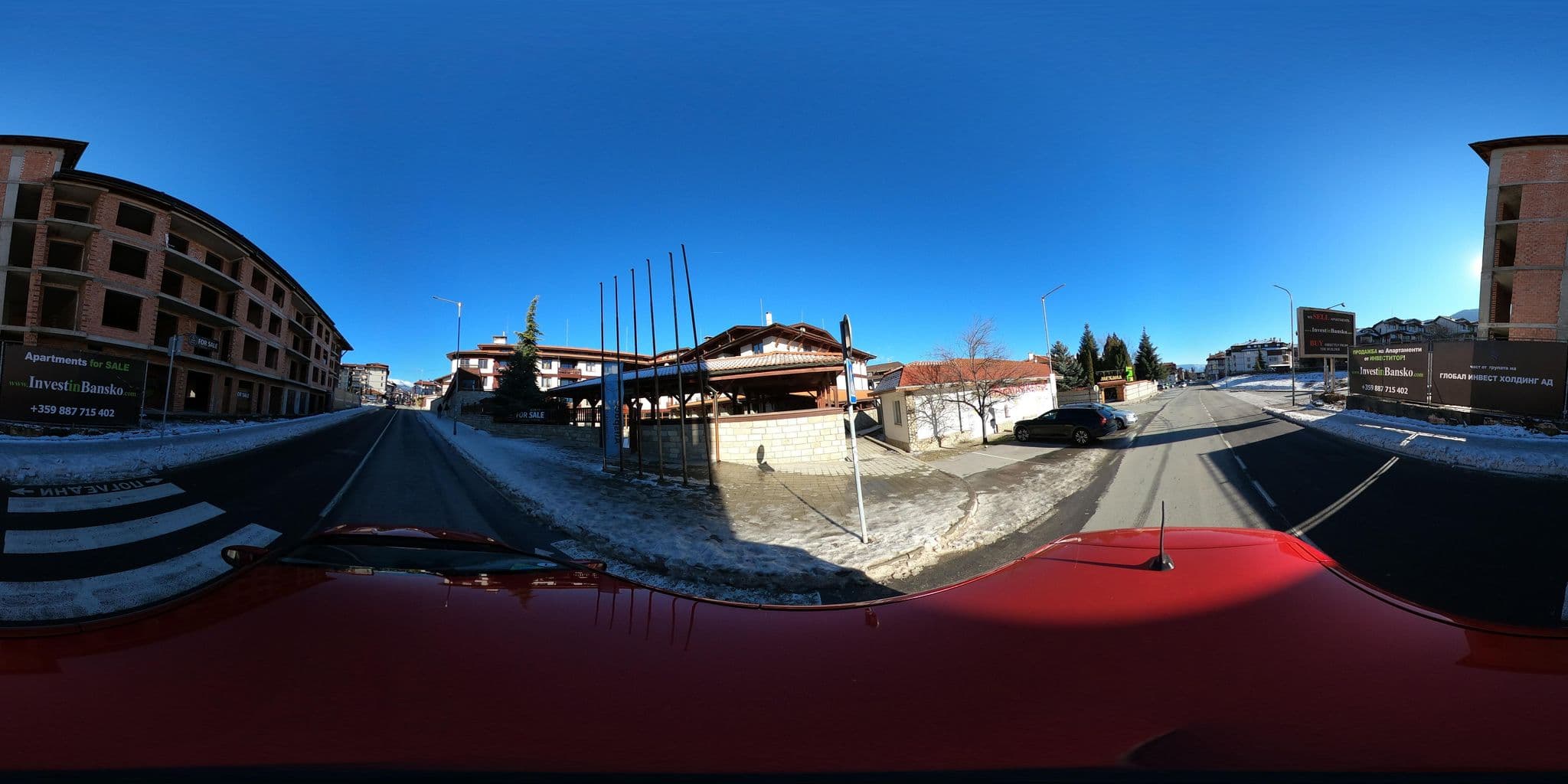 Street view near Bellevue Residence & Spa, Bansko — © nglf (CC BY-SA · Mapillary)