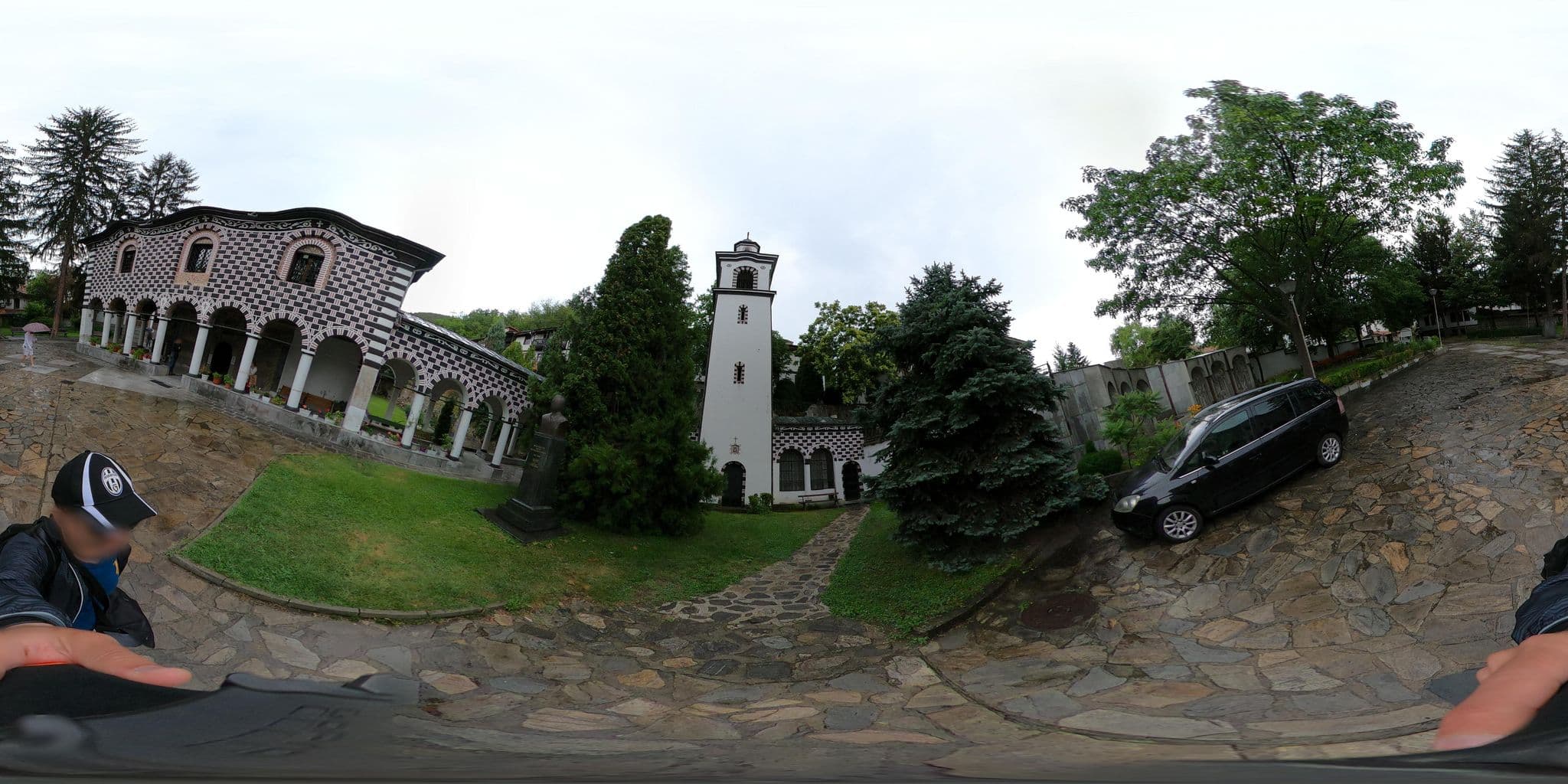Street view near Хотел Кристо, Blagoevgrad — © alexanderbtodorov (CC BY-SA · Mapillary)