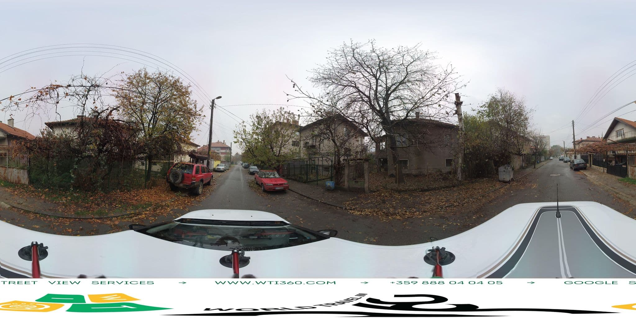 Street view near Hotel Balkan, Kyustendil — © WTI360 (CC BY-SA · Mapillary)